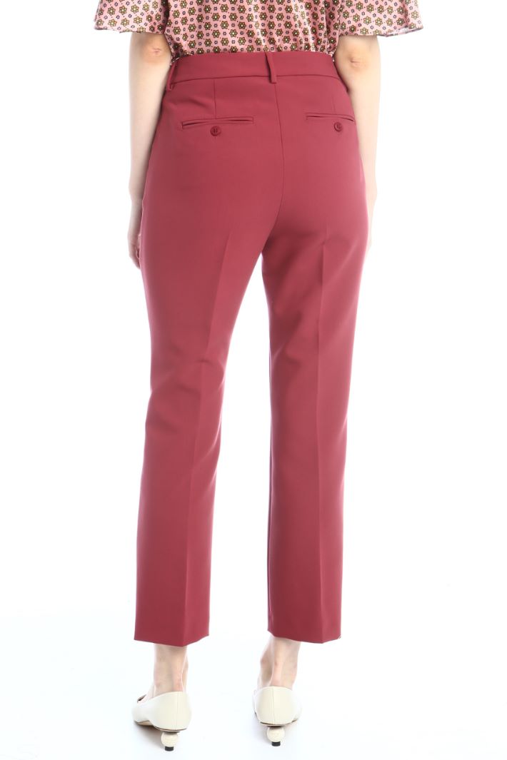 Pantaloni in tela di viscosa Fashion Market