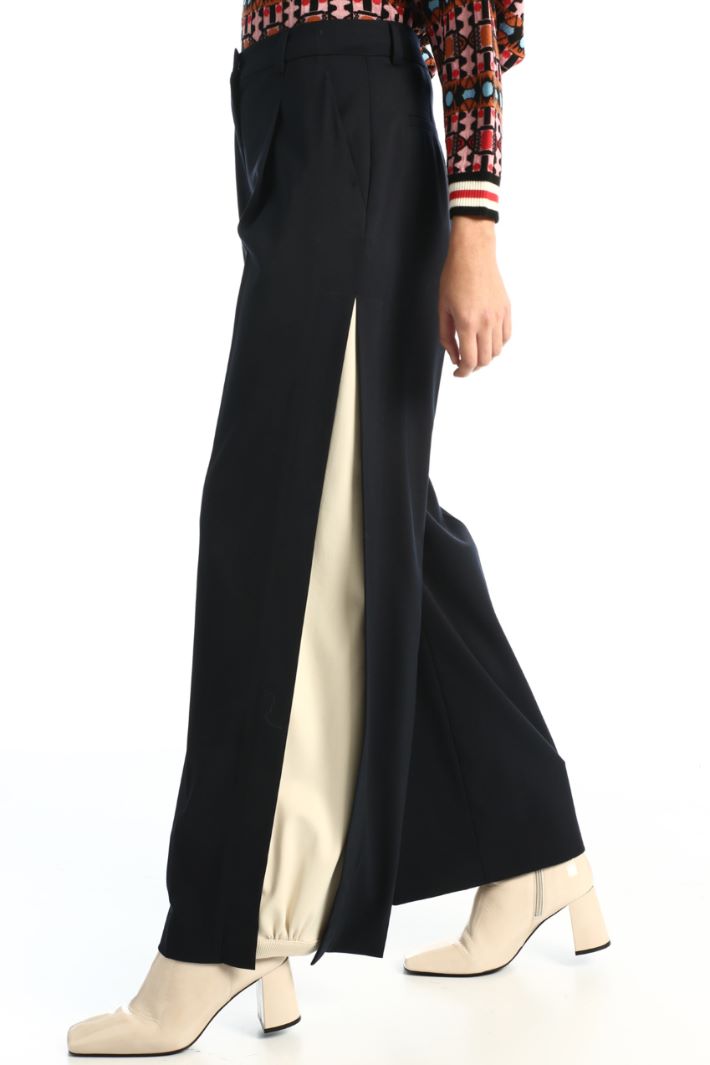 Pantaloni in saglia e jersey Fashion Market Pantaloni in saglia e jersey Fashion Market