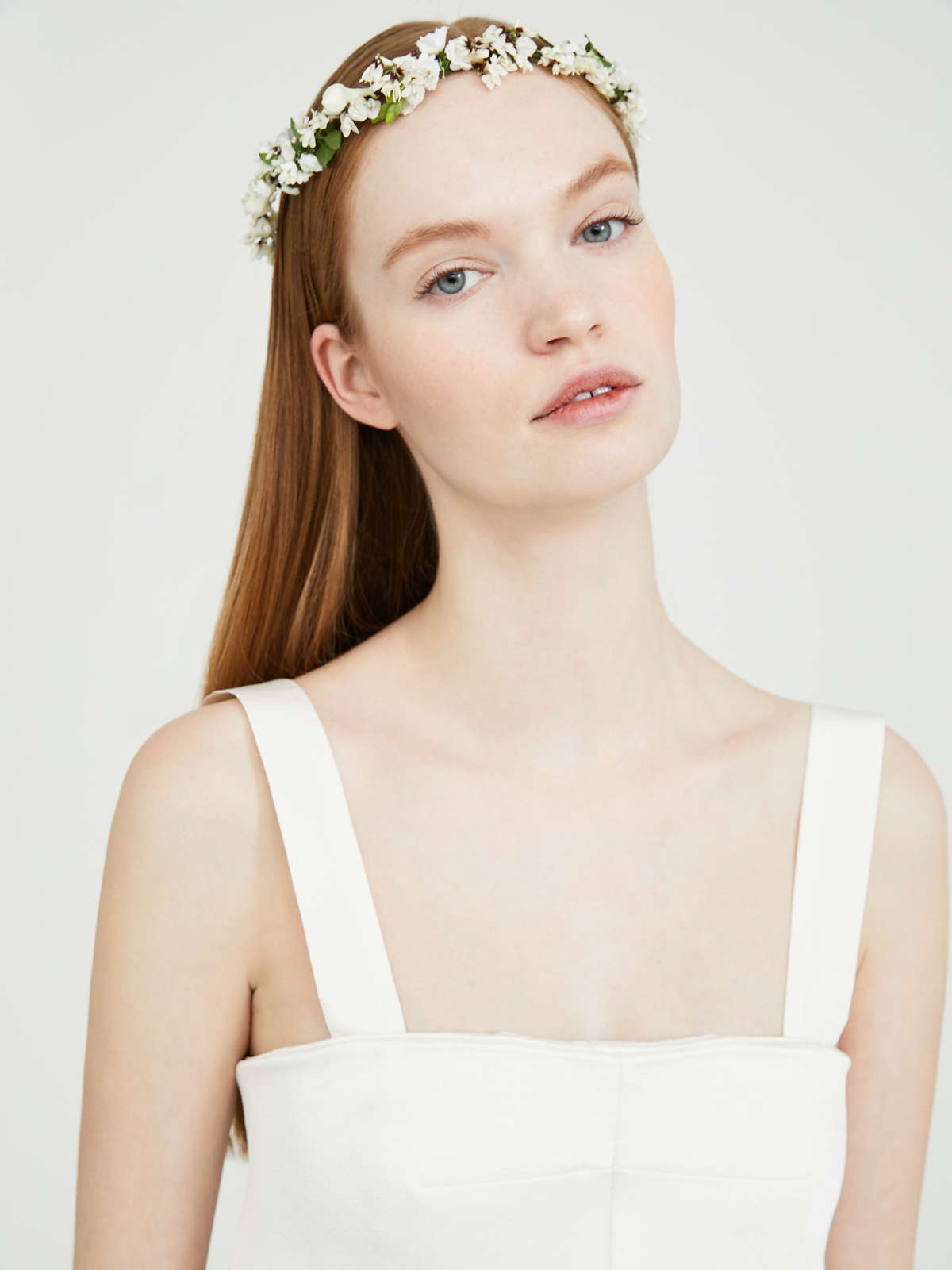Satin and taffeta dress - ivory - Max Mara - 5