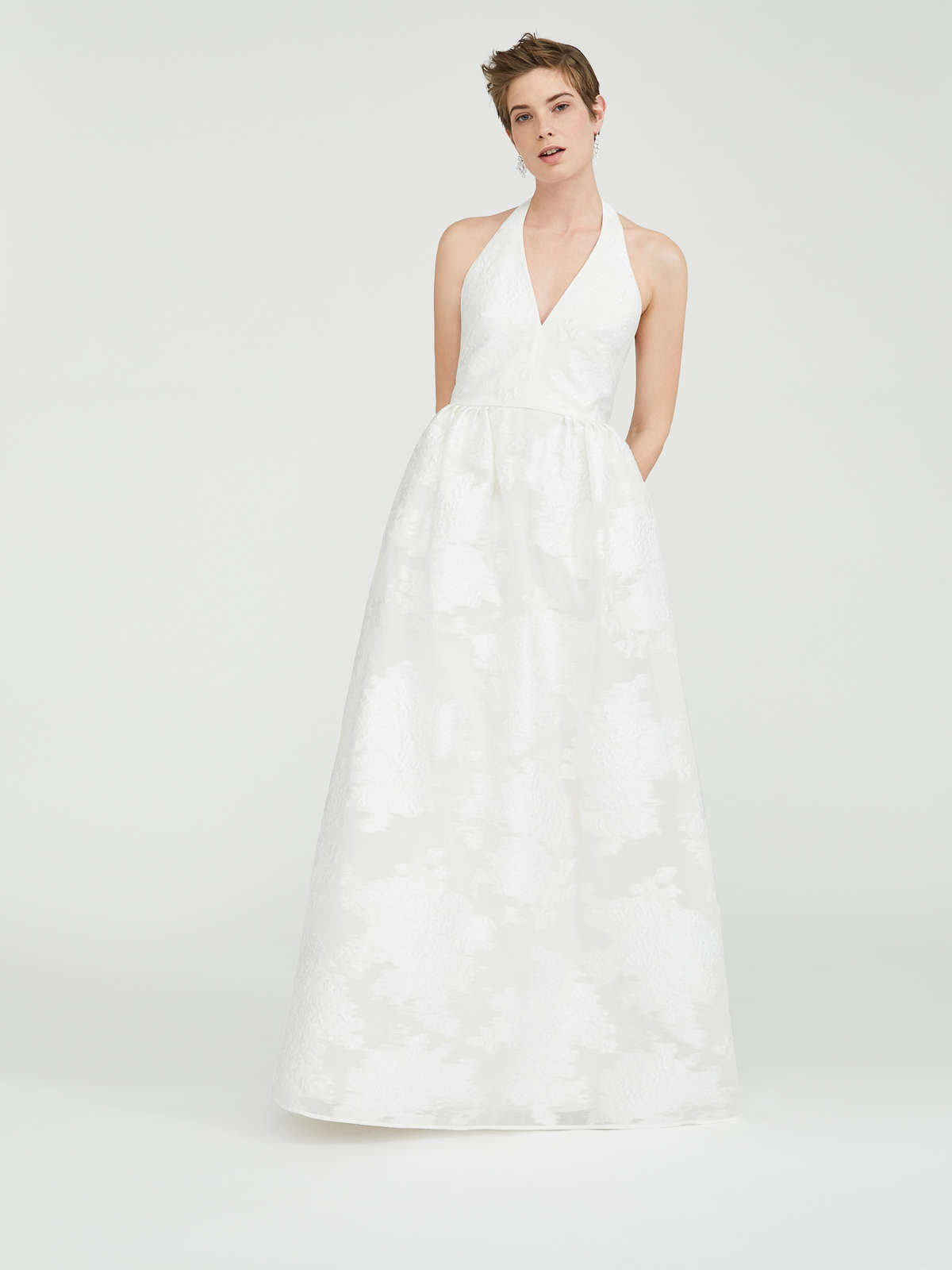 Jacquard dress - white - Max Mara - 2