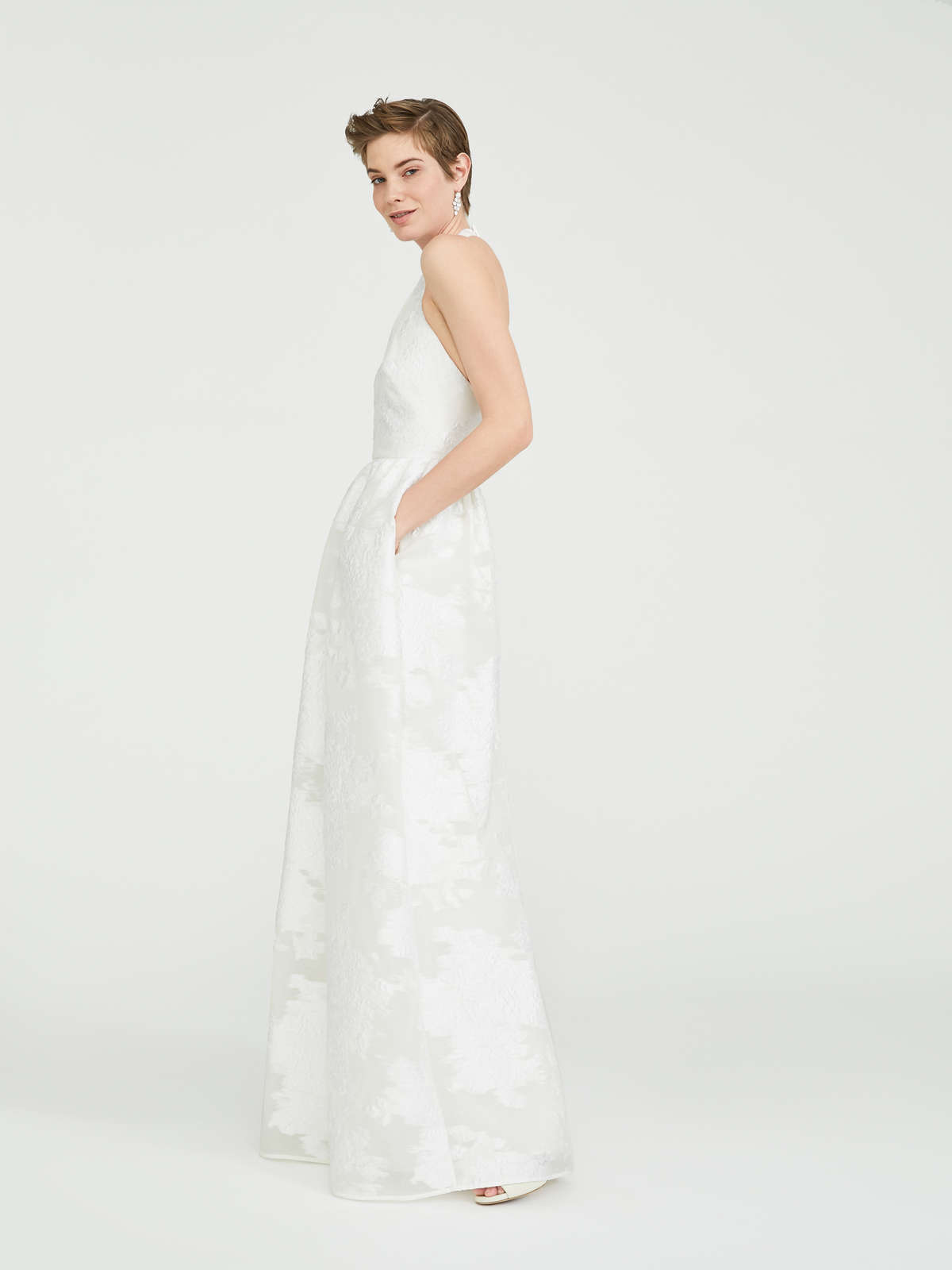 Jacquard dress - white - Max Mara - 3