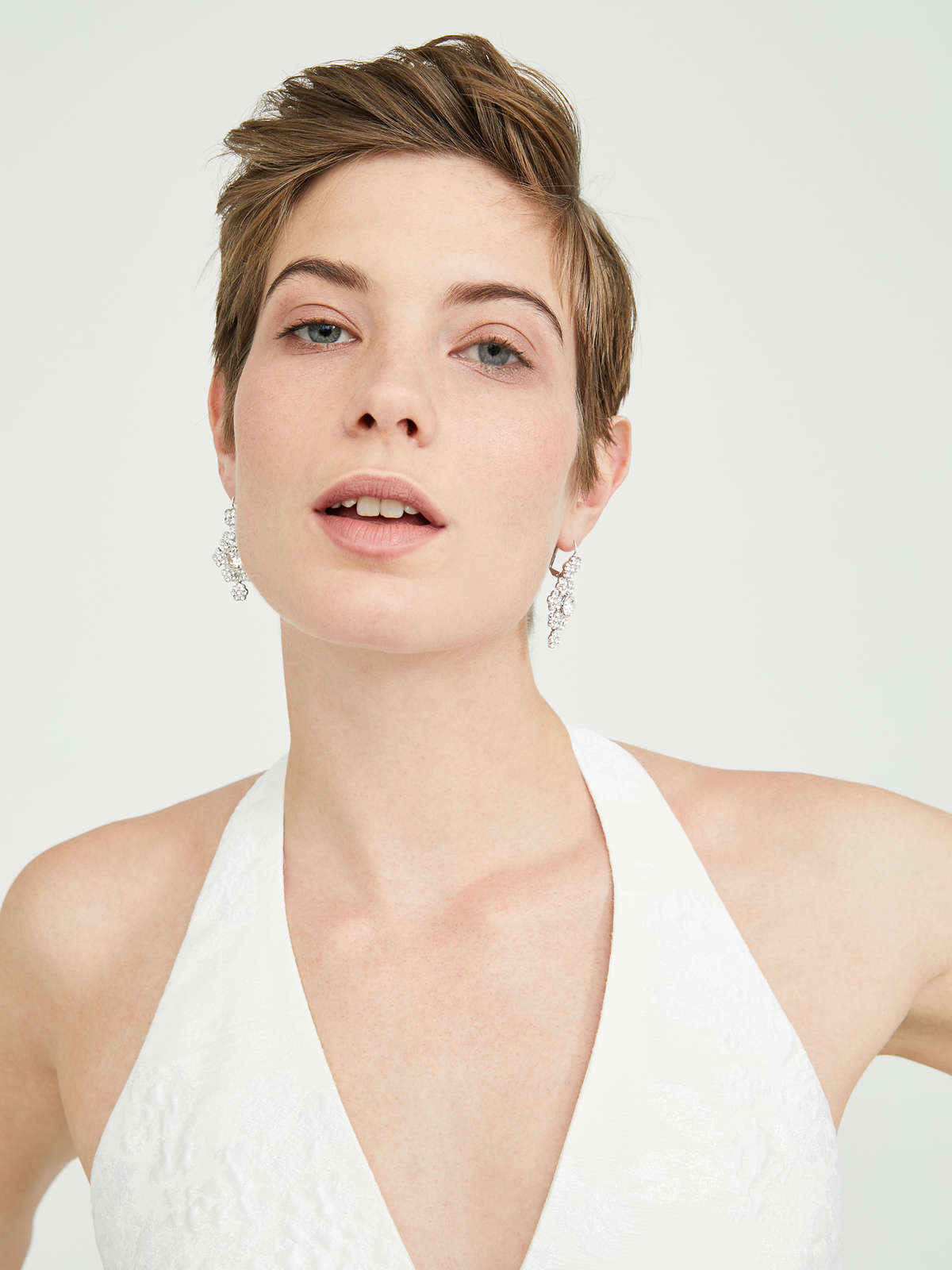 Jacquard dress - white - Max Mara - 5
