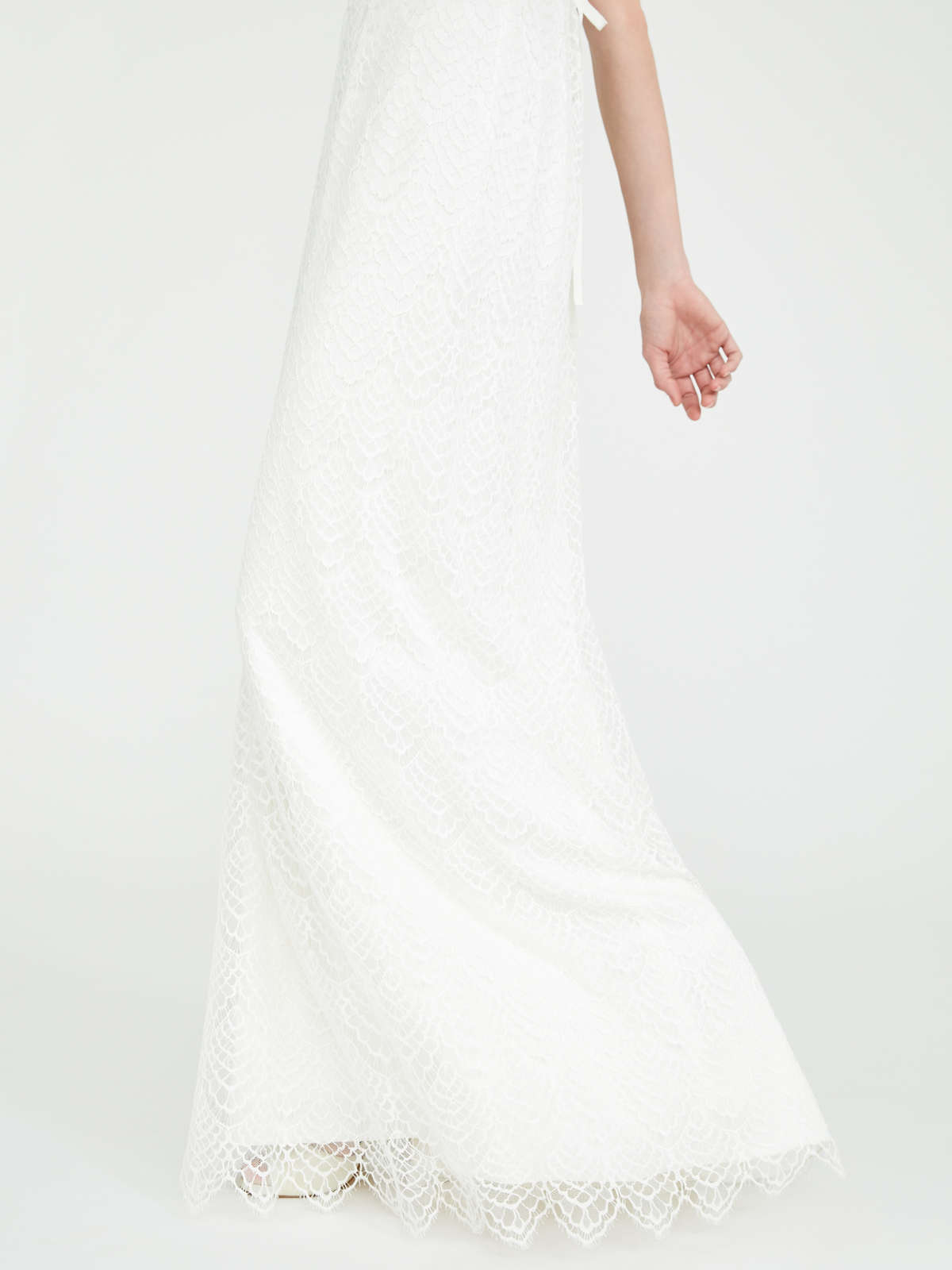 Embellished lace dress - white - Max Mara - 6
