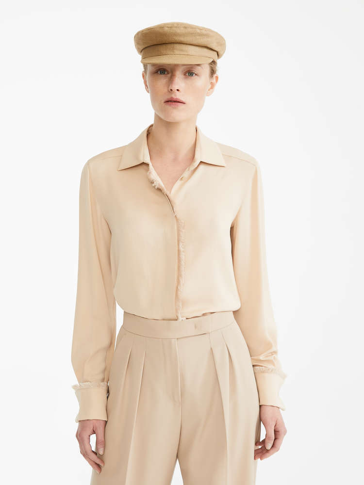 camicie in seta max mara