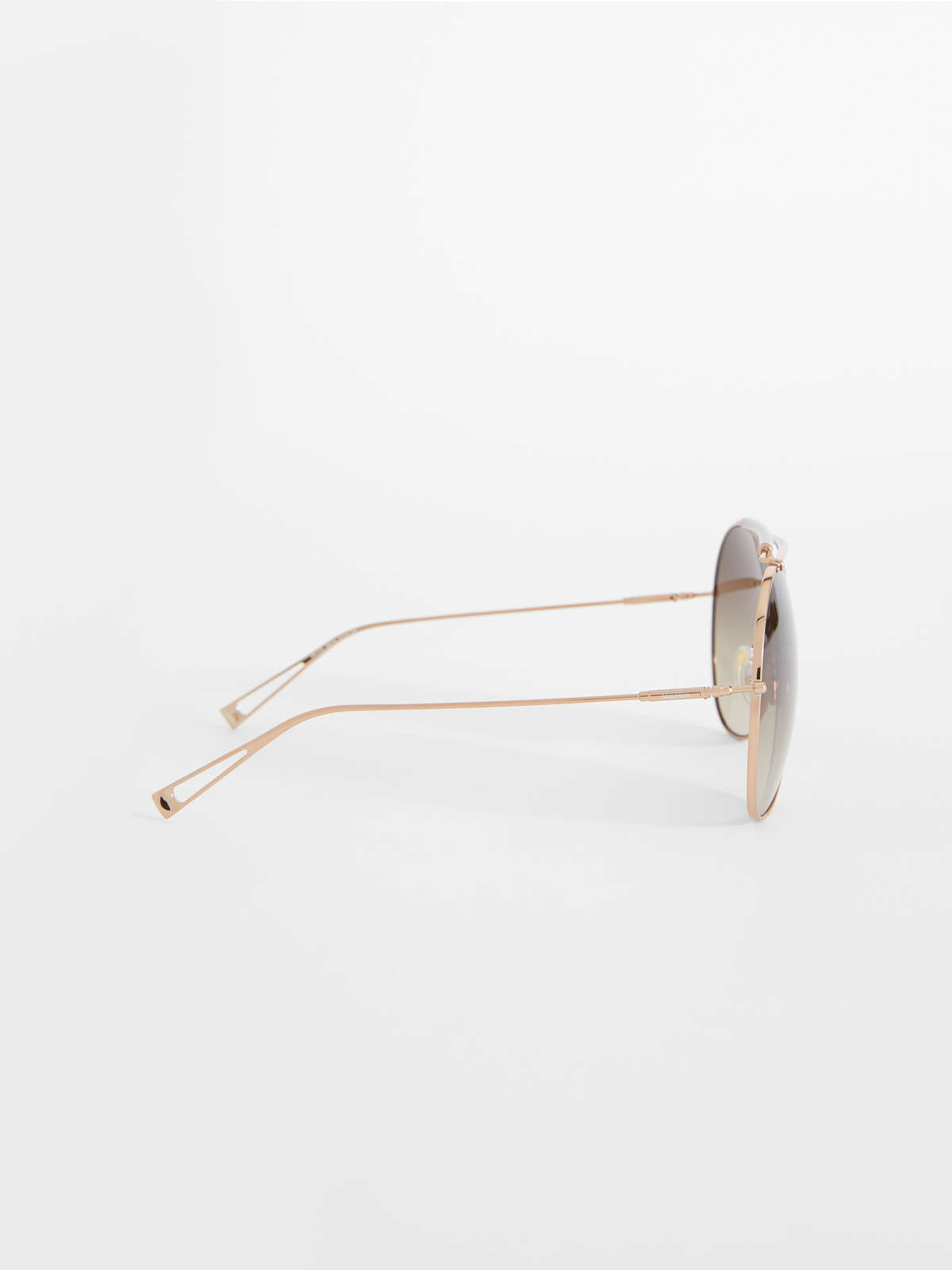 Oversized sunglasses - DARK GREY - Max Mara - 4