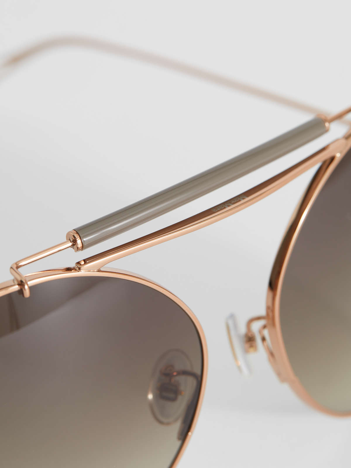 Oversized sunglasses - DARK GREY - Max Mara - 6