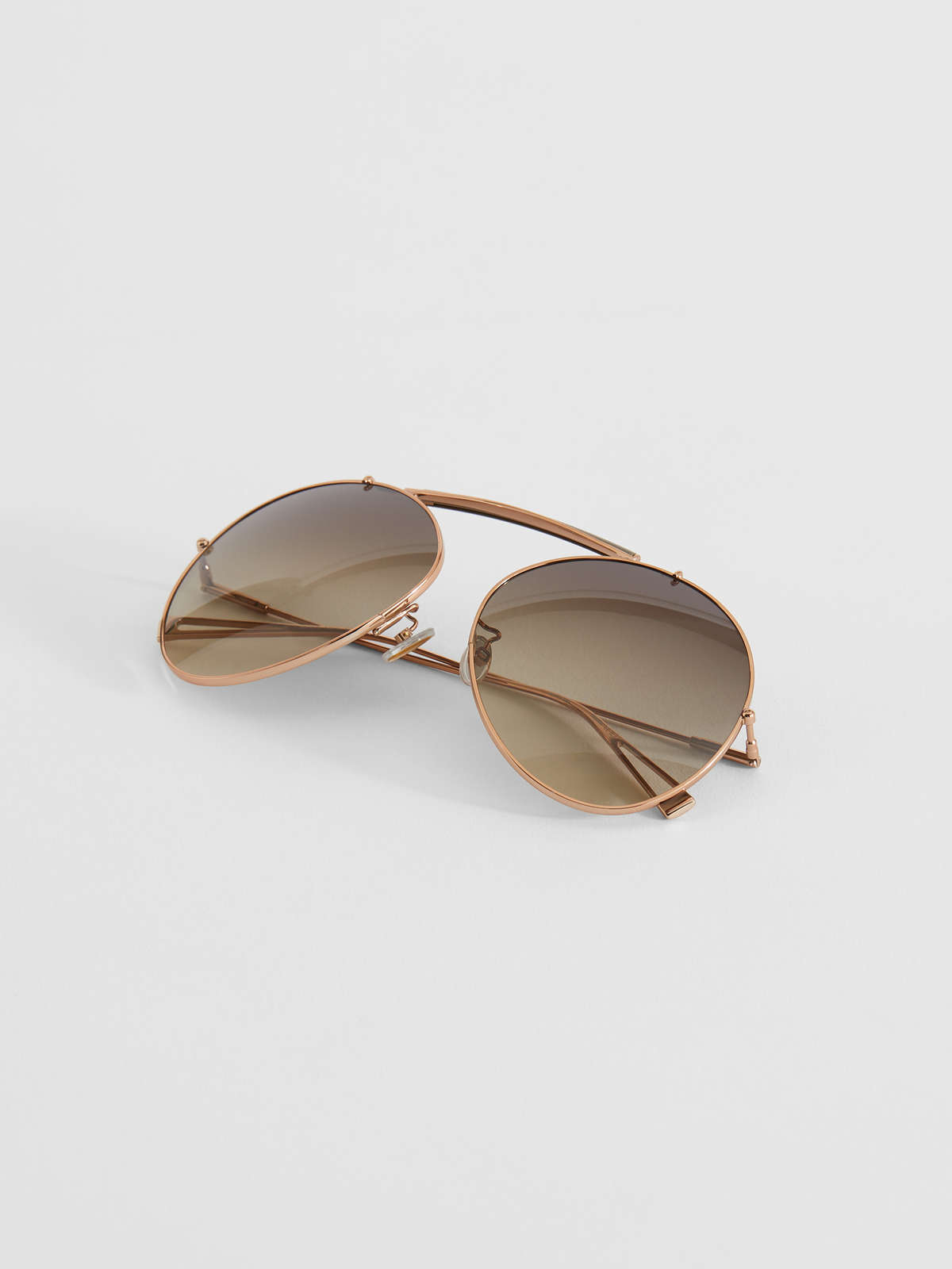 Oversized sunglasses - DARK GREY - Max Mara