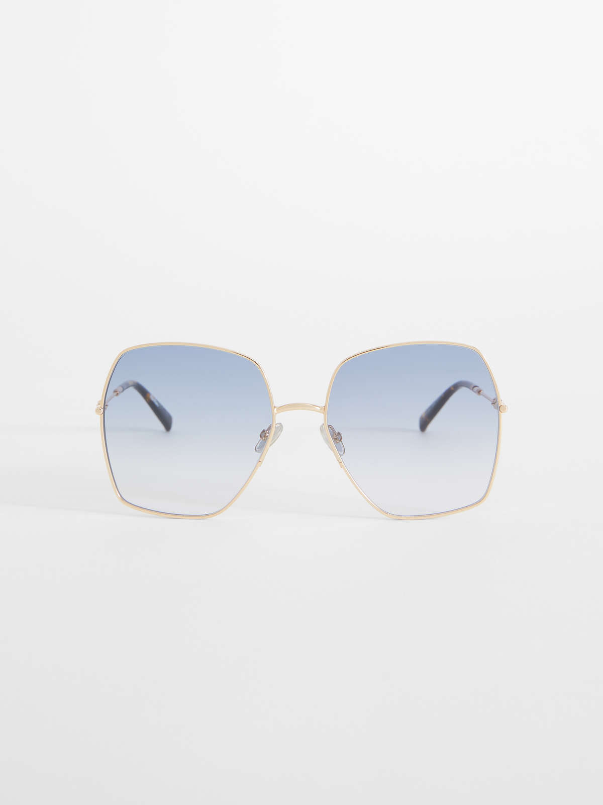 Oversized square sunglasses - LIGHT BLUE - Max Mara - 2