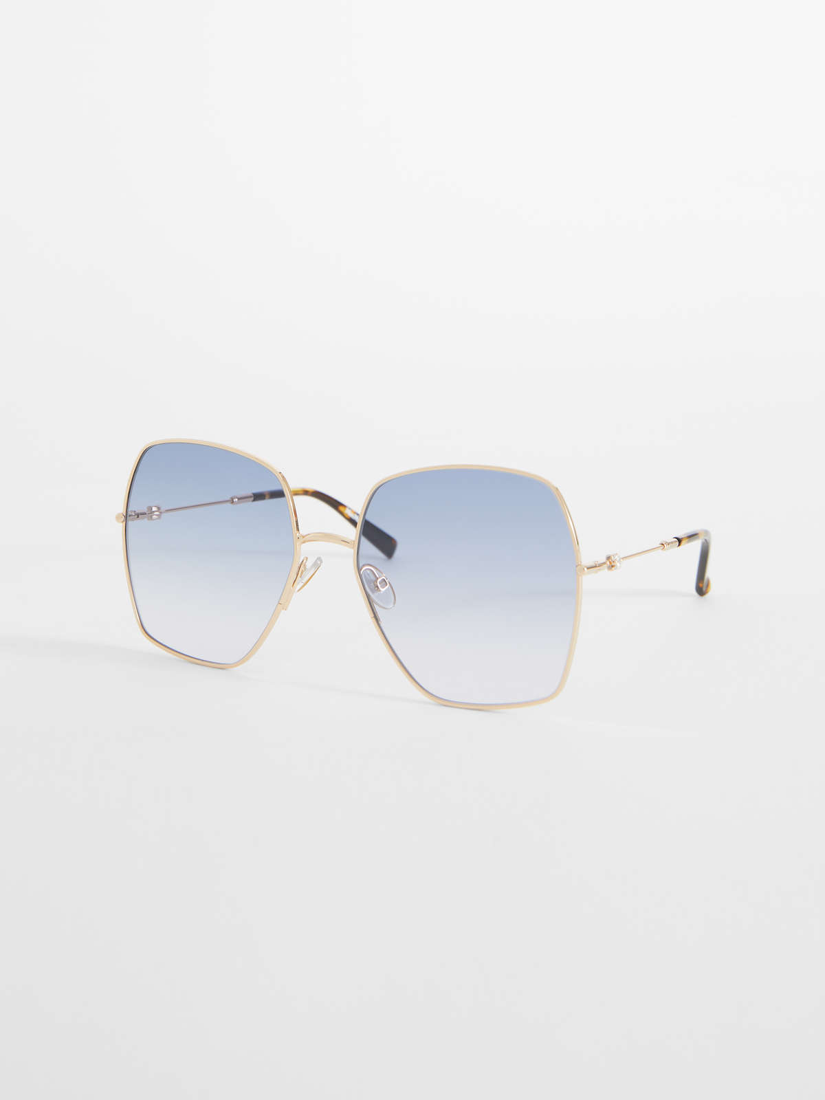 Oversized square sunglasses - LIGHT BLUE - Max Mara - 3