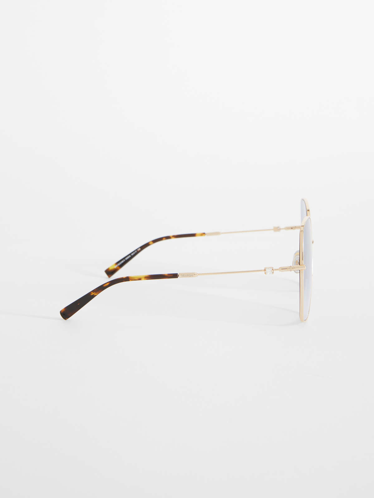 Oversized square sunglasses - LIGHT BLUE - Max Mara - 4