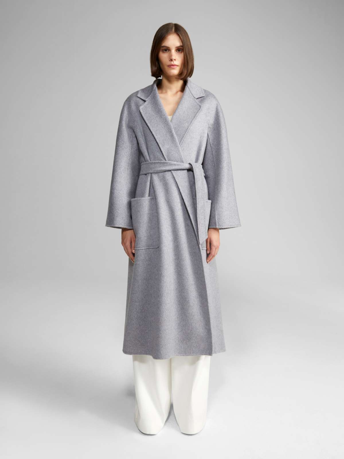 Ludmilla Icon Coat - LIGHT GREY - Max Mara - 2