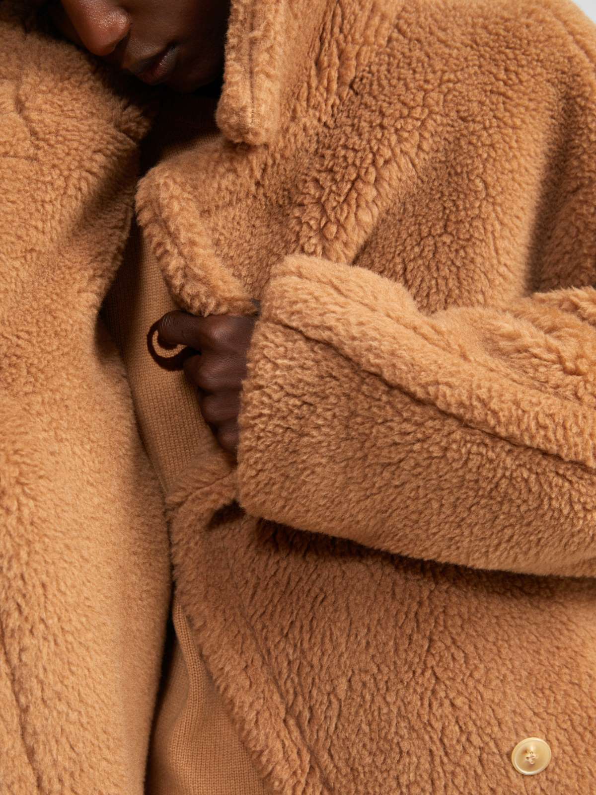 Teddy Bear Icon Coat - CAMEL - Max Mara - 5