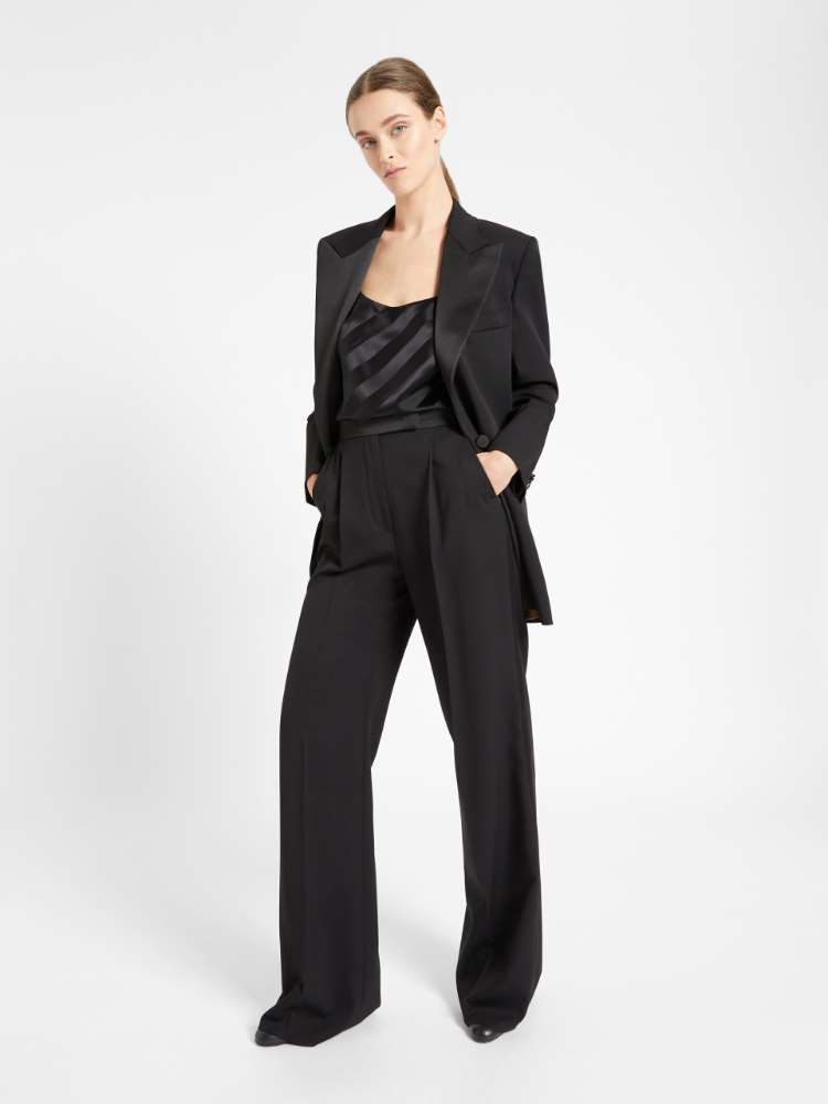 max mara tuxedo dress
