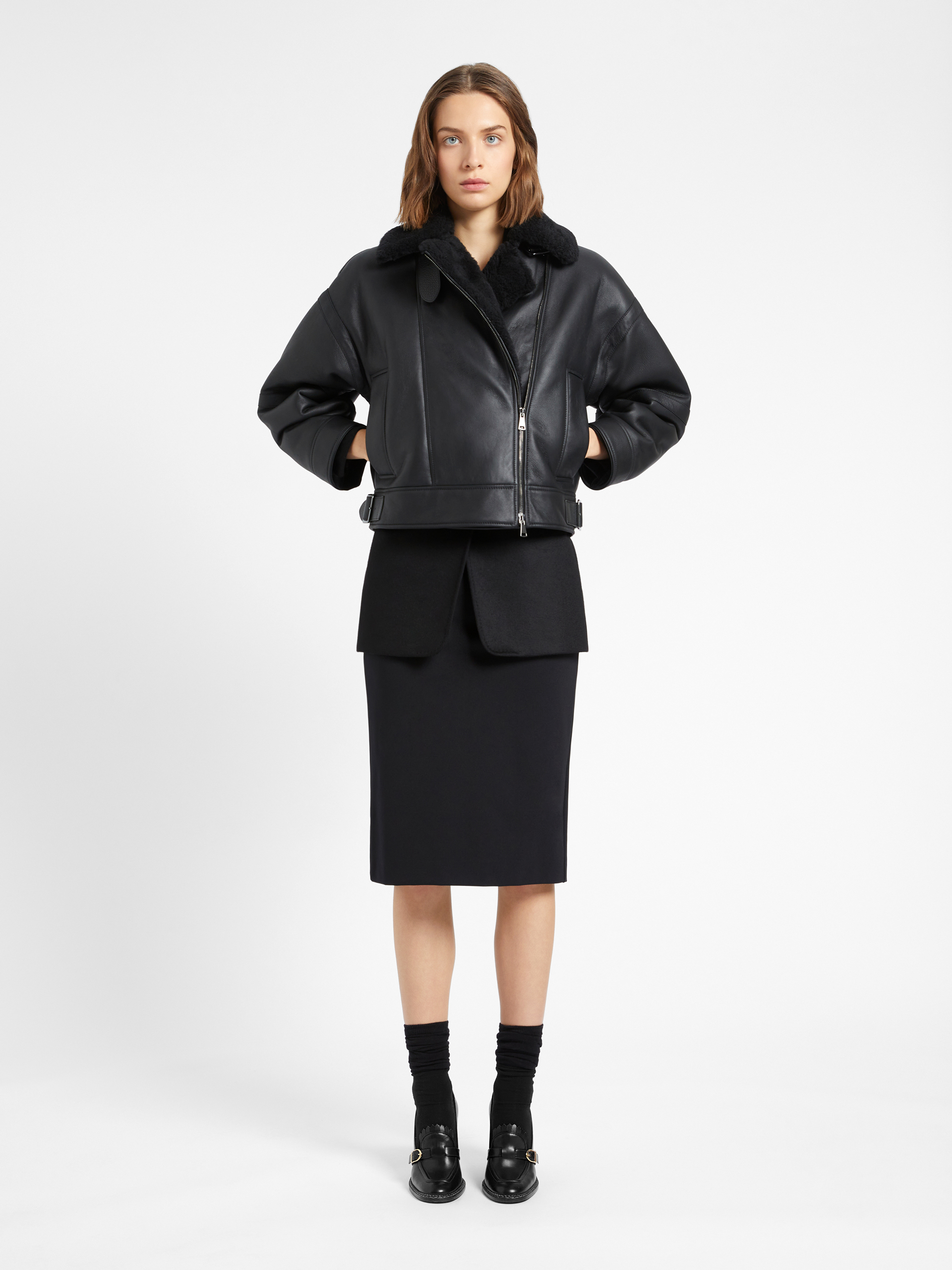 max mara black jacket