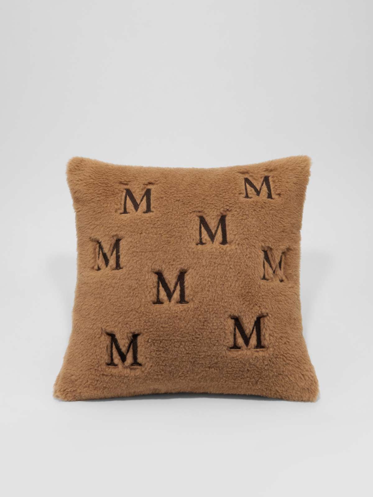 Teddy fabric cushion - CAMEL - Max Mara
