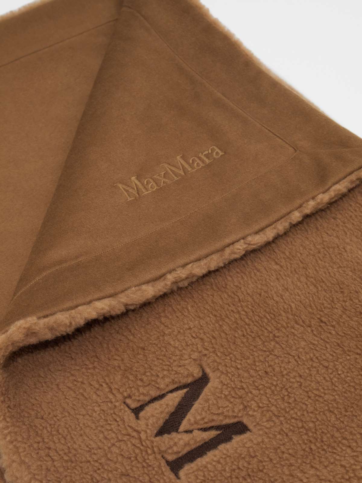 Teddy and wool blanket - CAMEL - Max Mara - 2