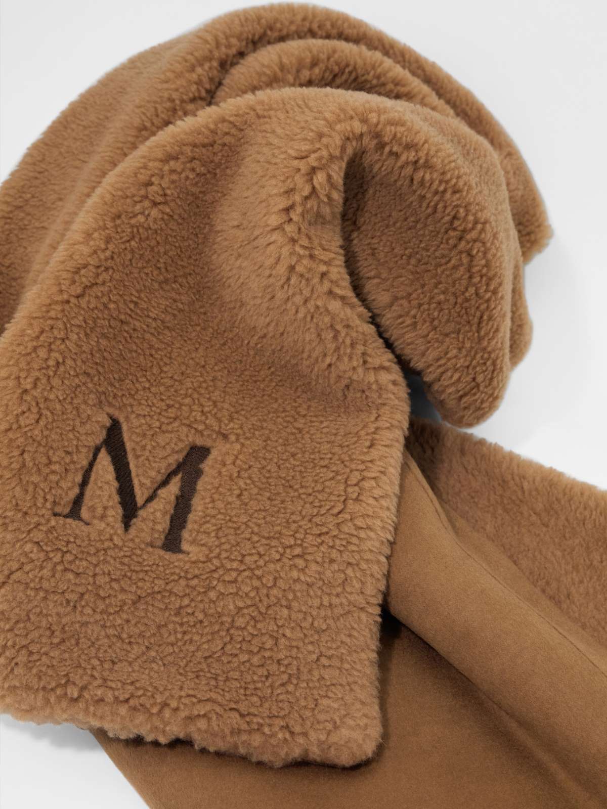 Teddy and wool blanket - CAMEL - Max Mara - 3