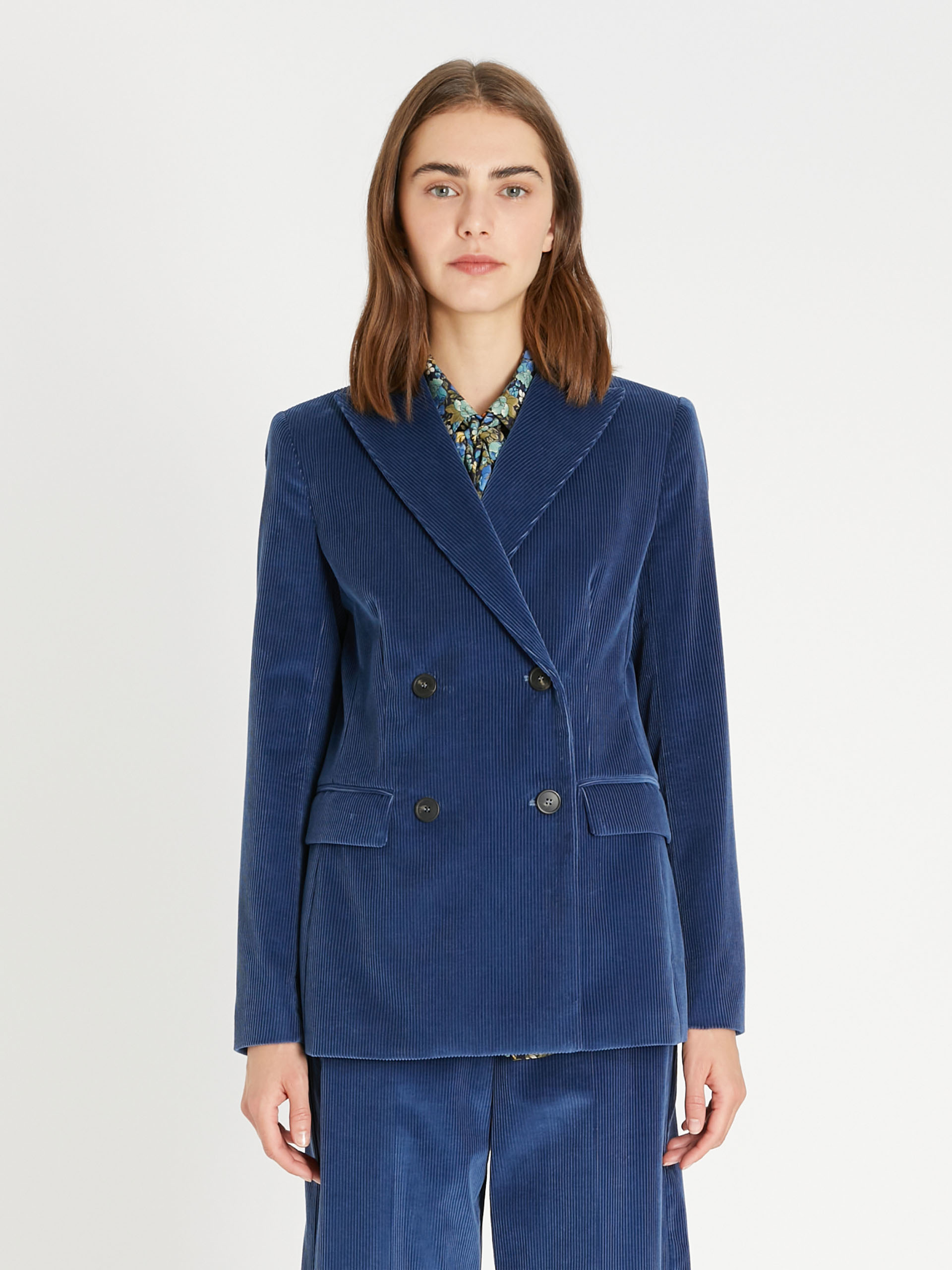 cornflower blue jacket womens