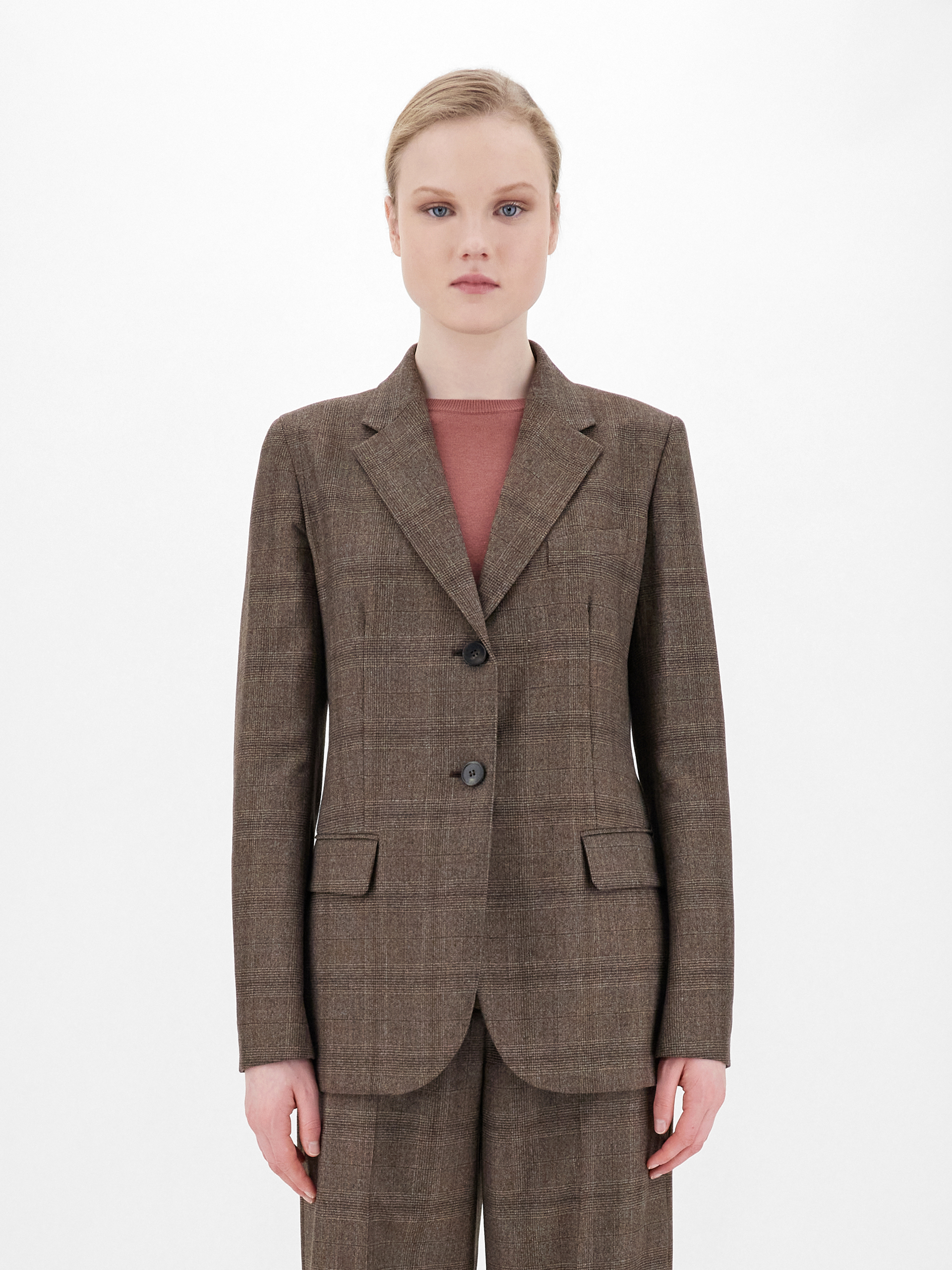 max mara wool flannel dress