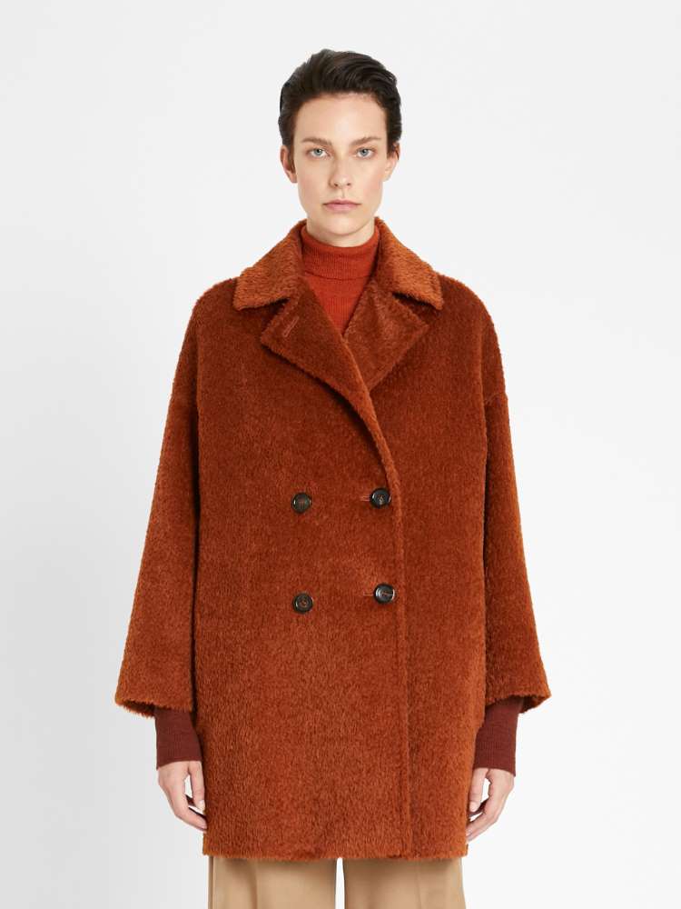 max mara studio alpaca coat