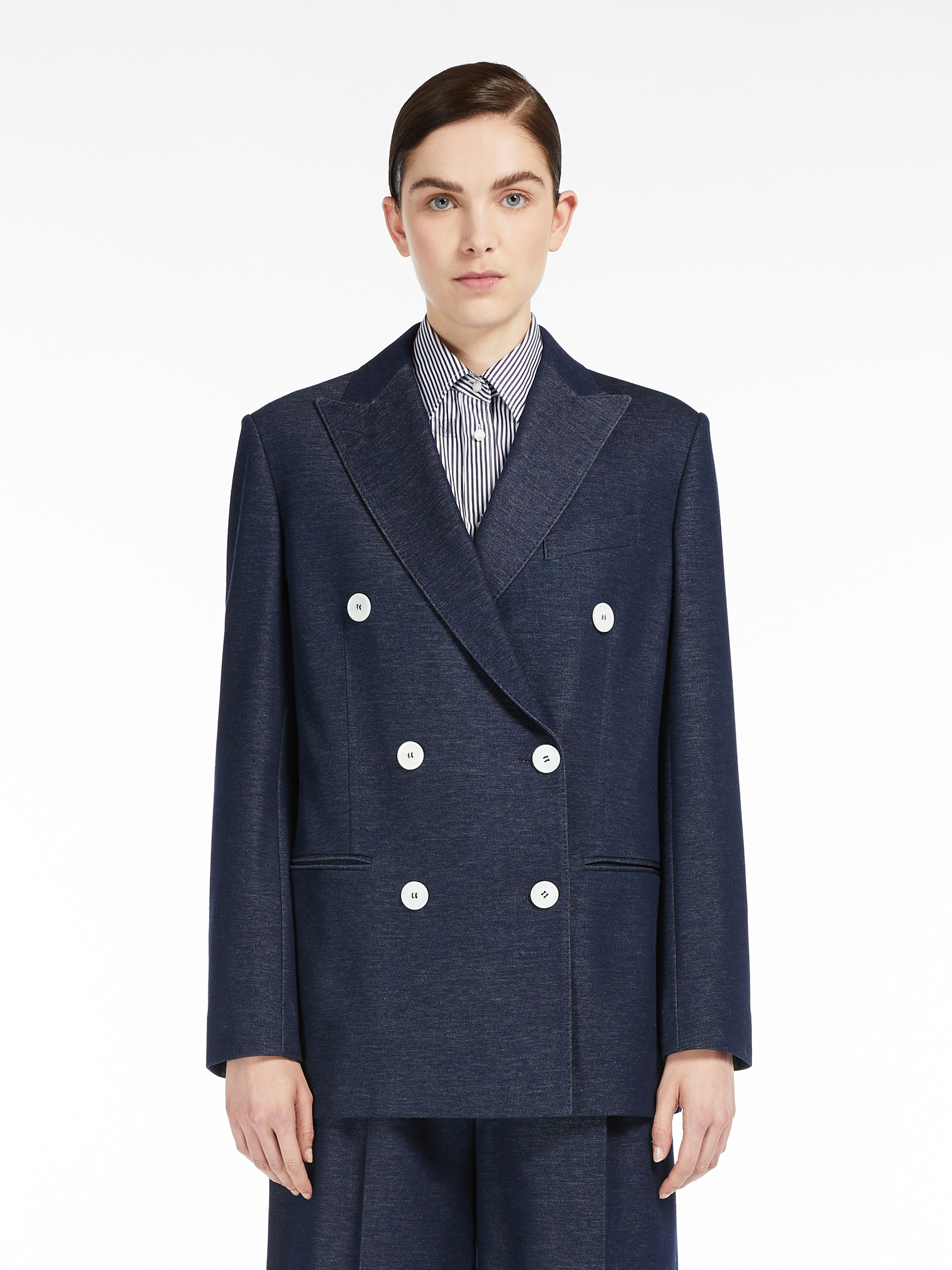 Cotton jersey blazer - GIRALDA Cotton jersey blazer - GIRALDA