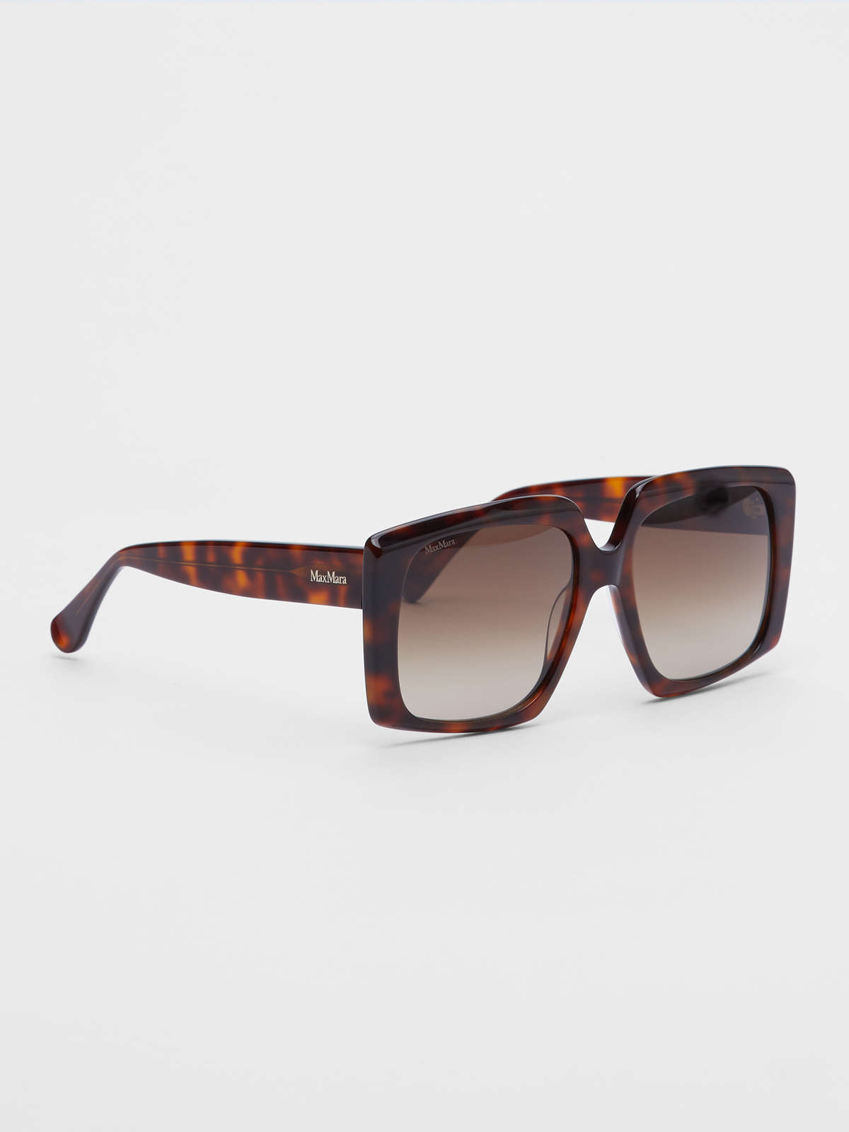 Oversized sunglasses - TAWNY BRONZE BROWN - Max Mara - 2