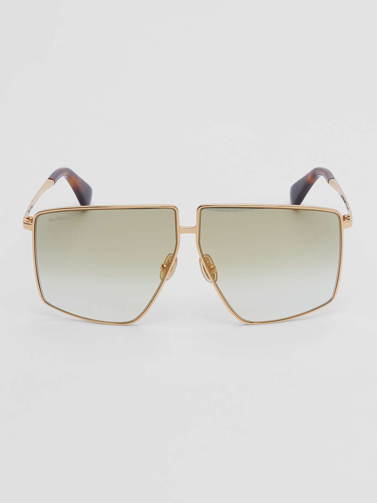 Oversized sunglasses - GOLD - Max Mara