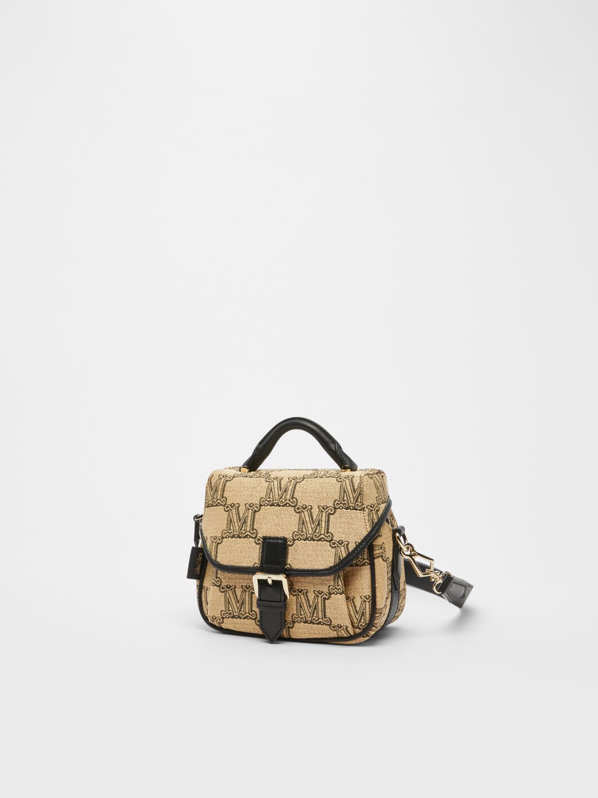 Jacquard fabric bag - BEIGE - Max Mara - 2