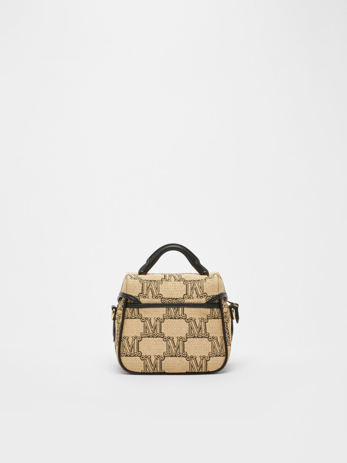 Jacquard fabric bag - BEIGE - Max Mara - 3