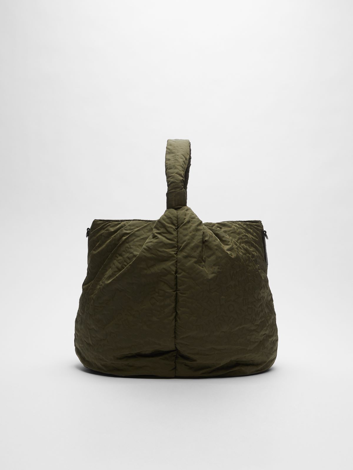 Taffeta Balloon bag - KAKI - Max Mara - 3