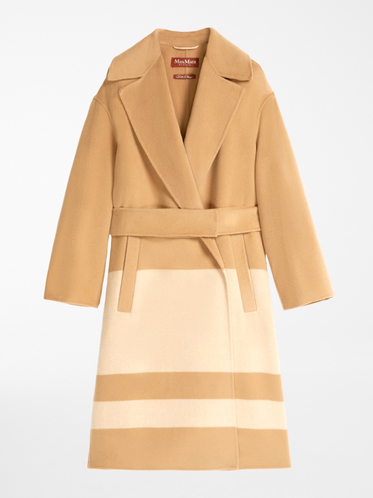 Wool coat, camel - \