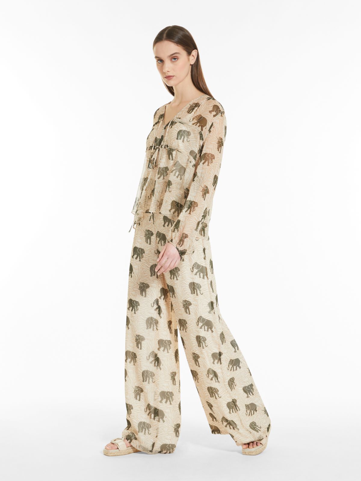 Pantaloni - Materiali: Seta - Max Mara