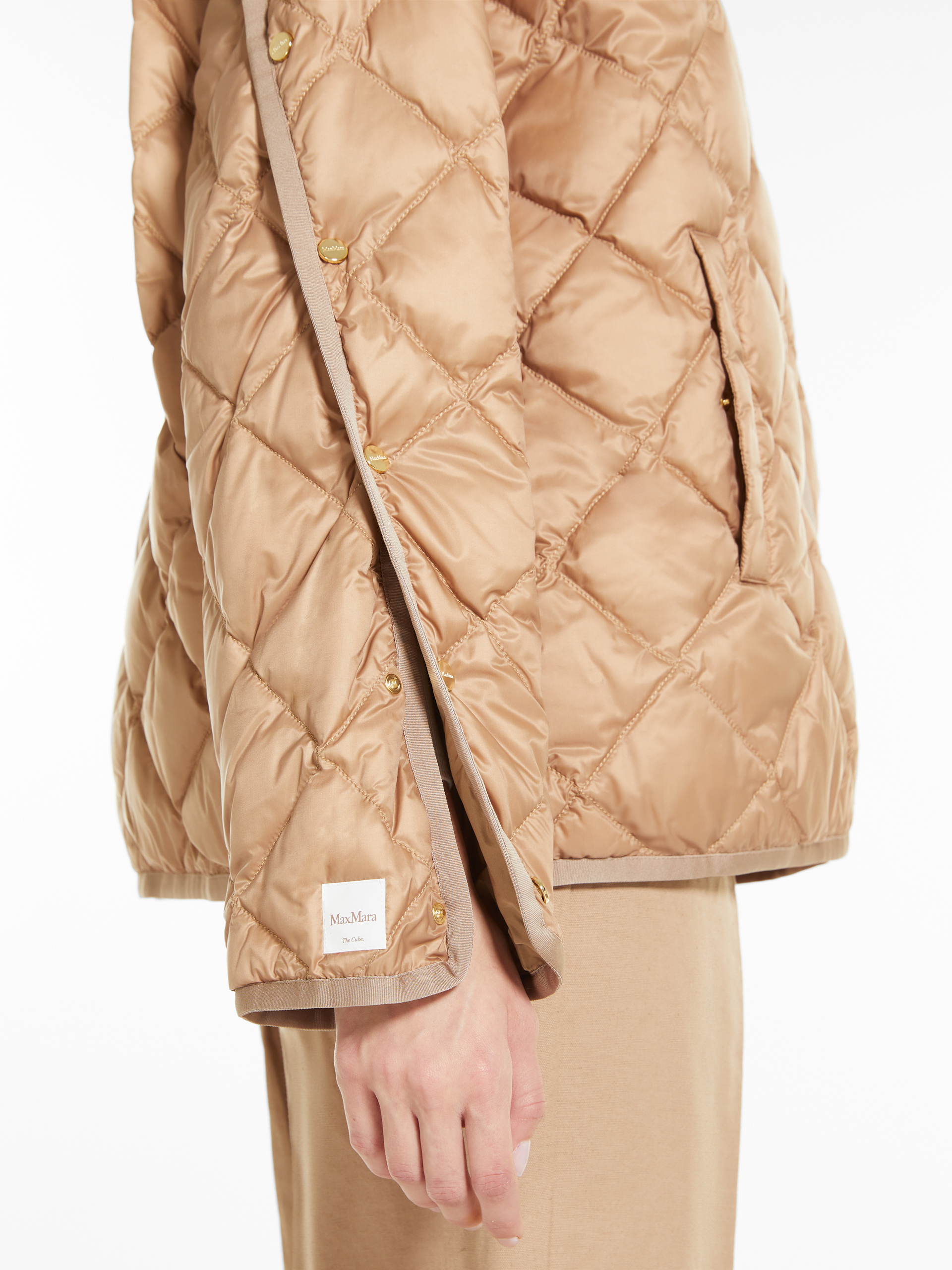 canvas down coat