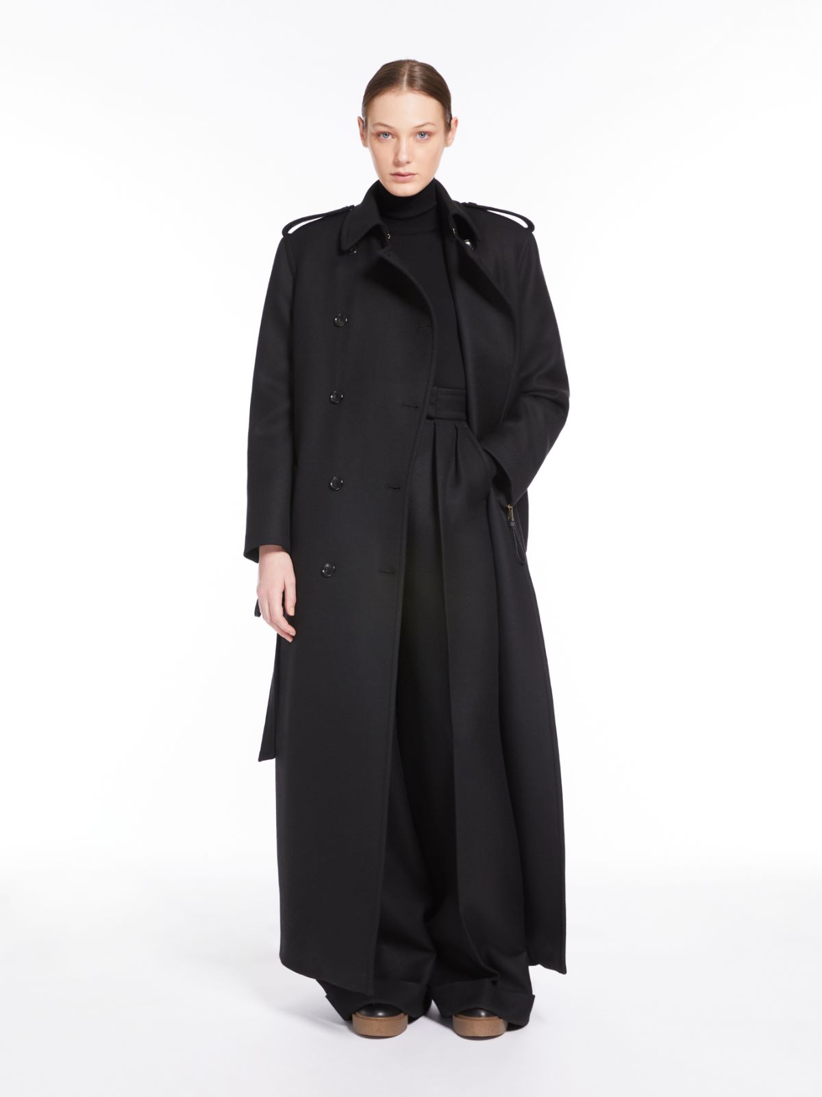 Wool coat - BLACK - Max Mara