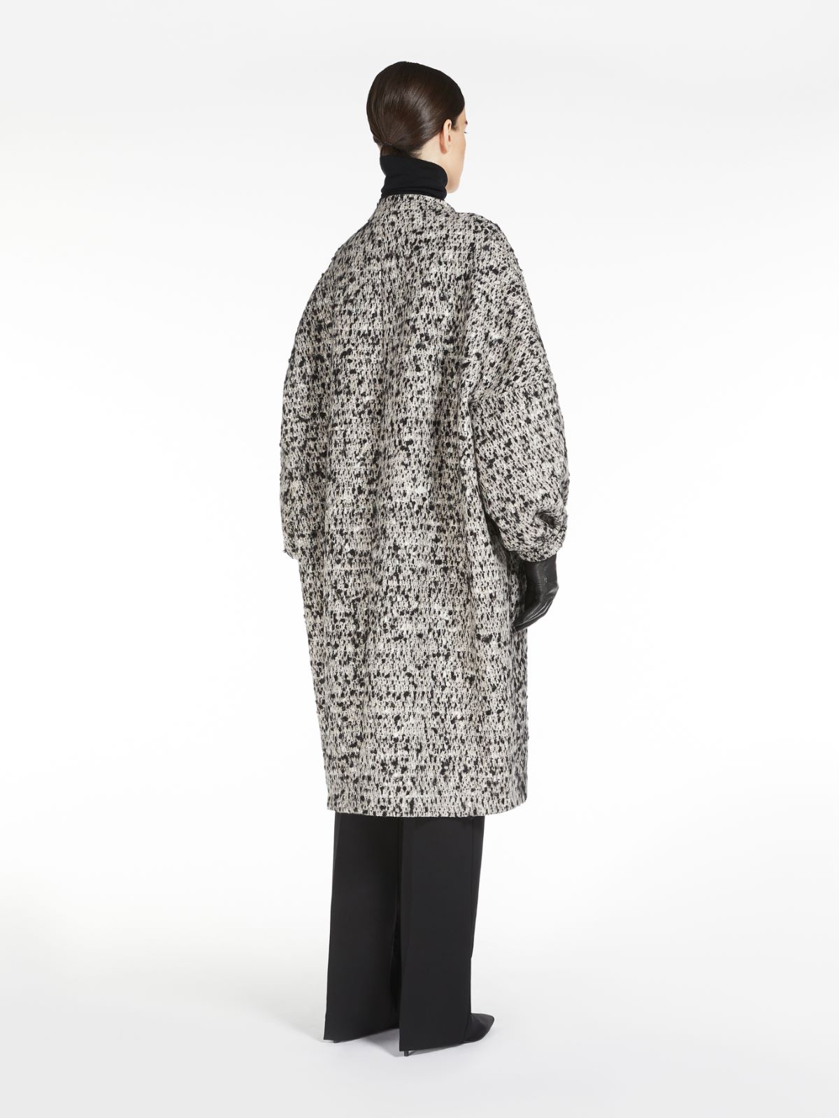 Wool, mohair and camel-hair coat - BEIGE - Max Mara - 3