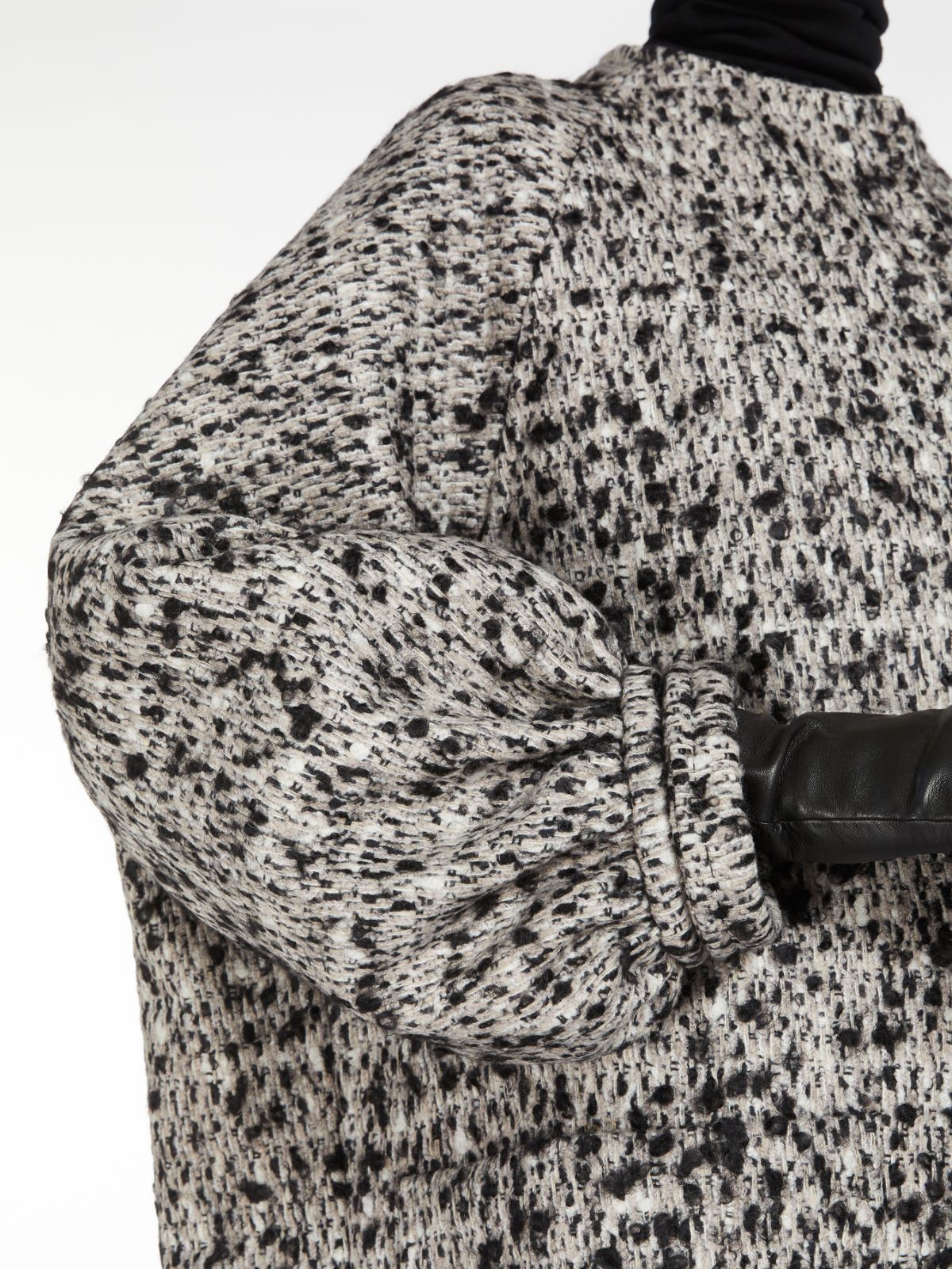 Wool, mohair and camel-hair coat - BEIGE - Max Mara - 4