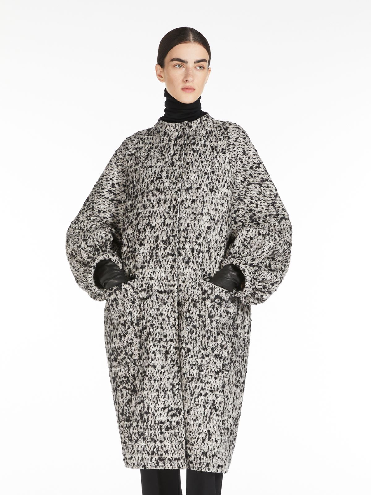 Wool, mohair and camel-hair coat - BEIGE - Max Mara