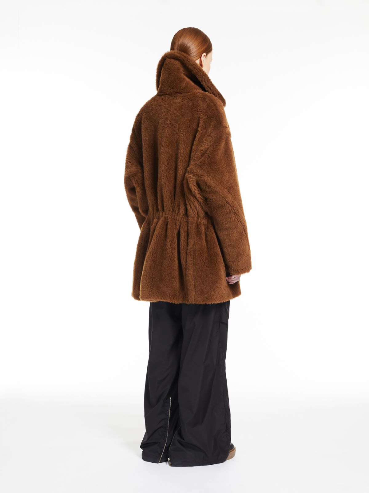 Teddy fabric parka - TOBACCO - Max Mara - 3