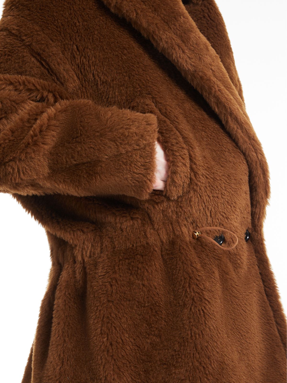 Teddy fabric parka - TOBACCO - Max Mara - 5