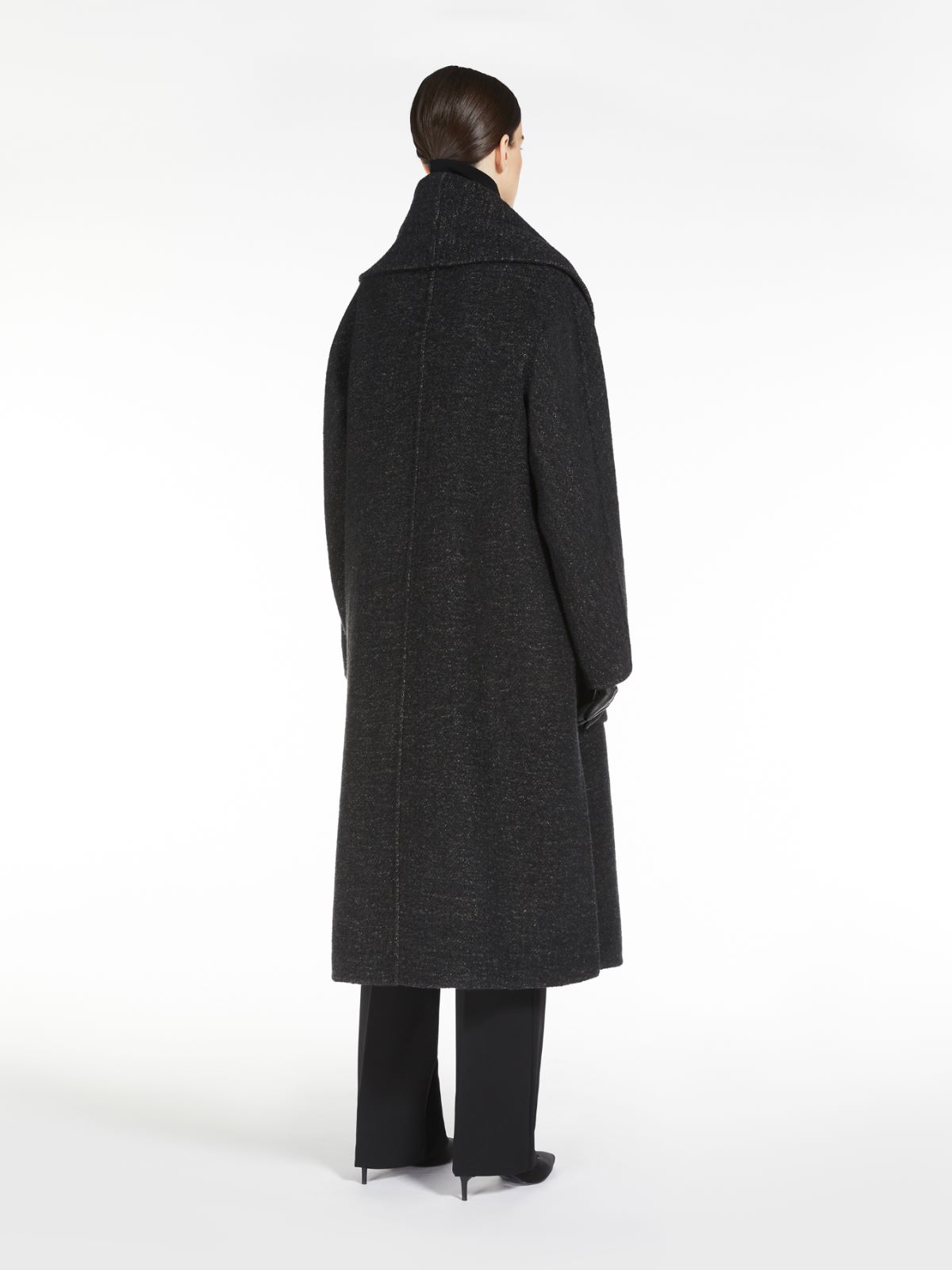 Wool and cashmere coat - BLACK - Max Mara - 3