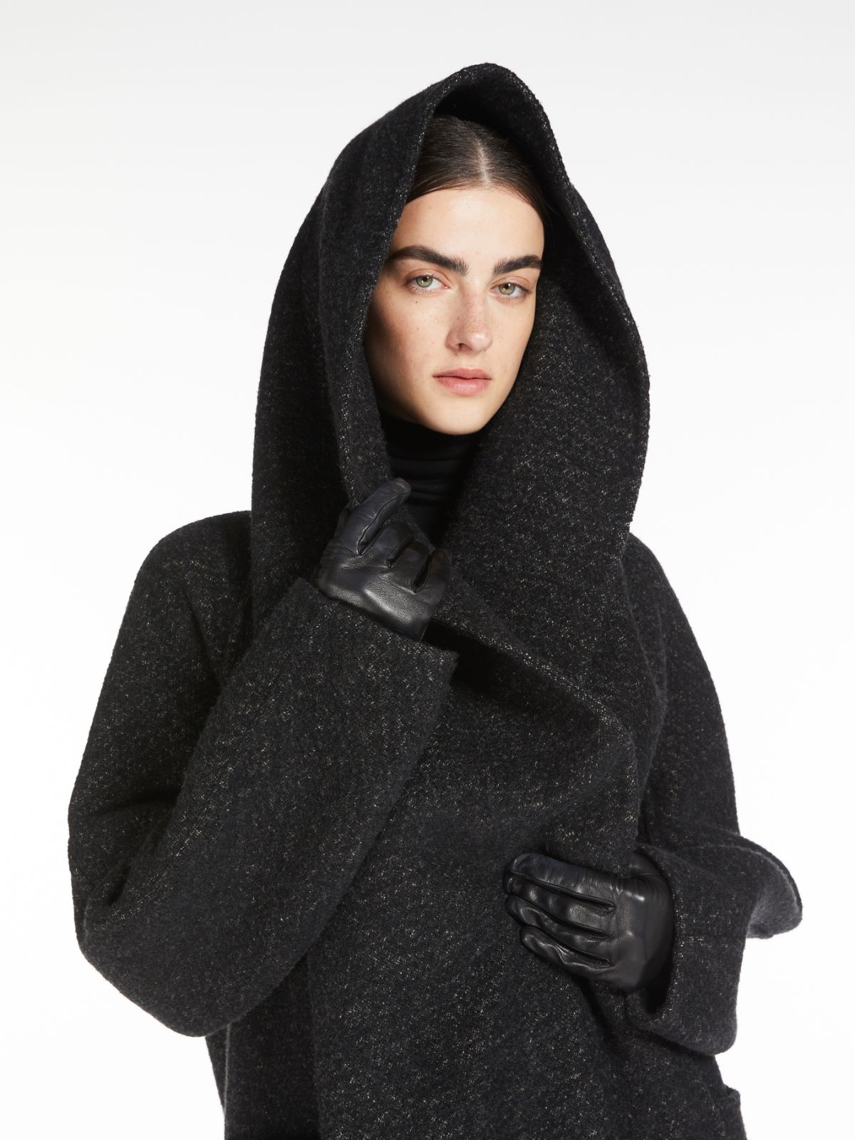 Wool and cashmere coat - BLACK - Max Mara - 4