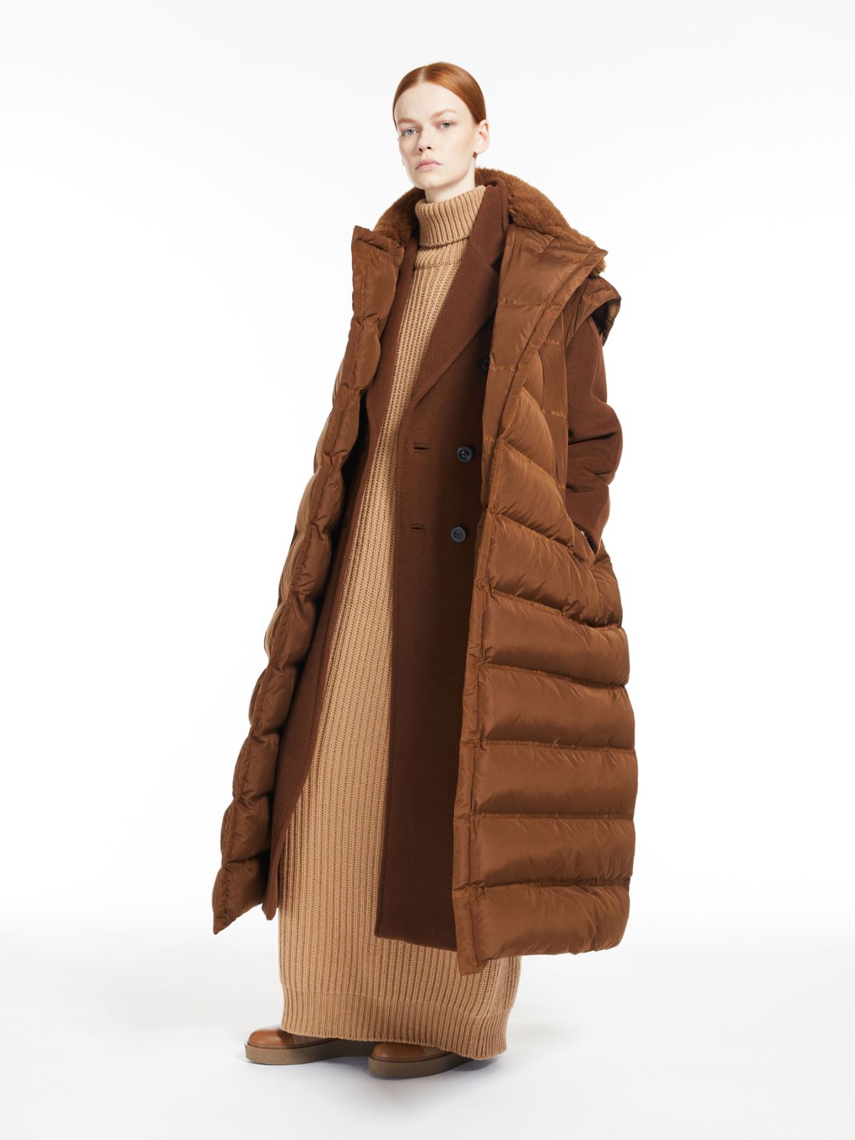 101801 Icon Coat - TOBACCO - Max Mara