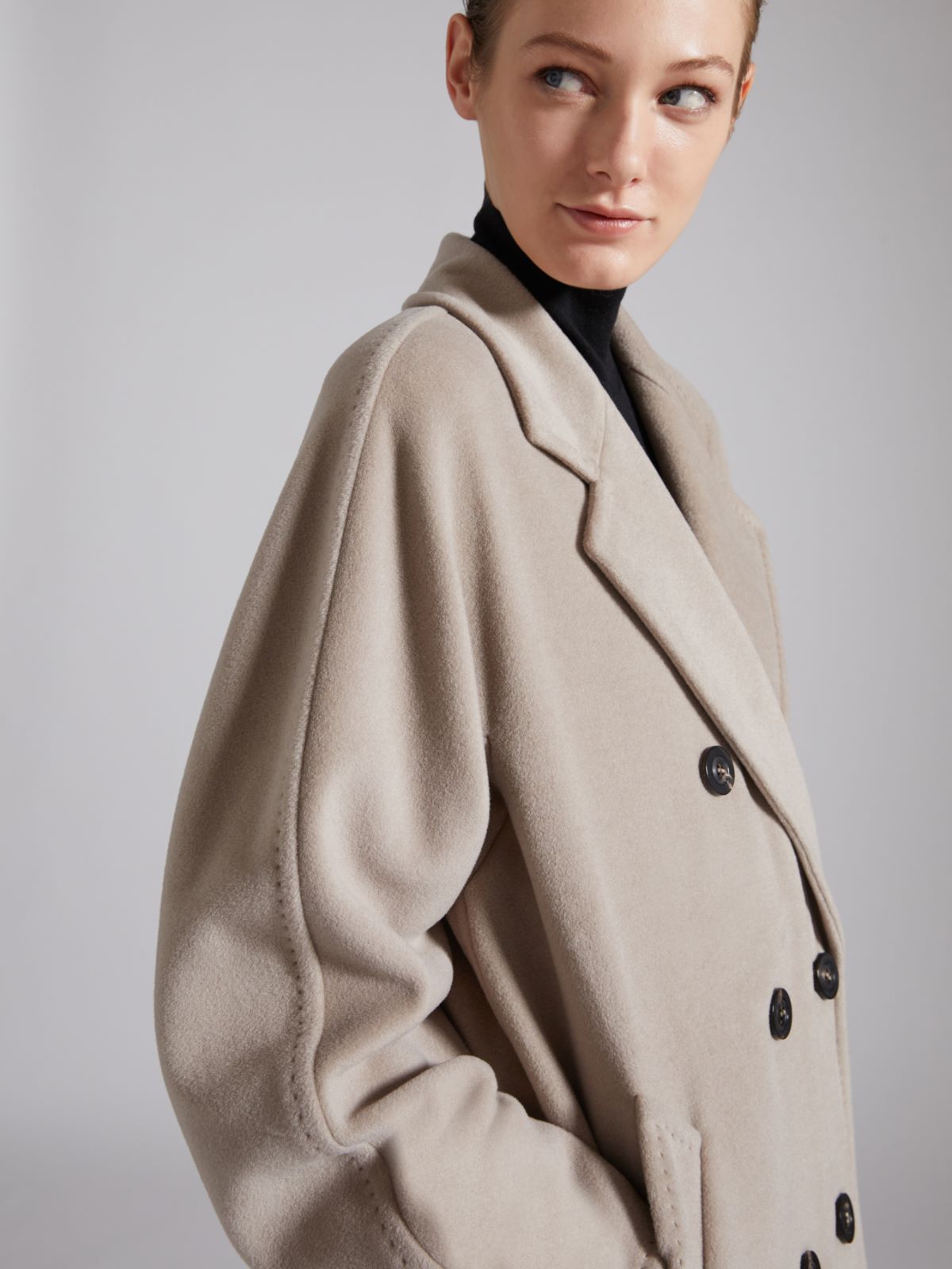 101801 Icon Coat - BEIGE - Max Mara - 5