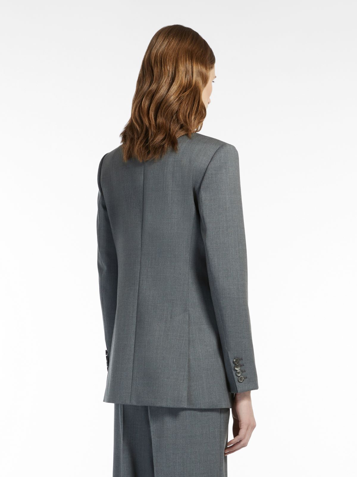 Wool blazer - MEDIUM GREY - Max Mara - 3