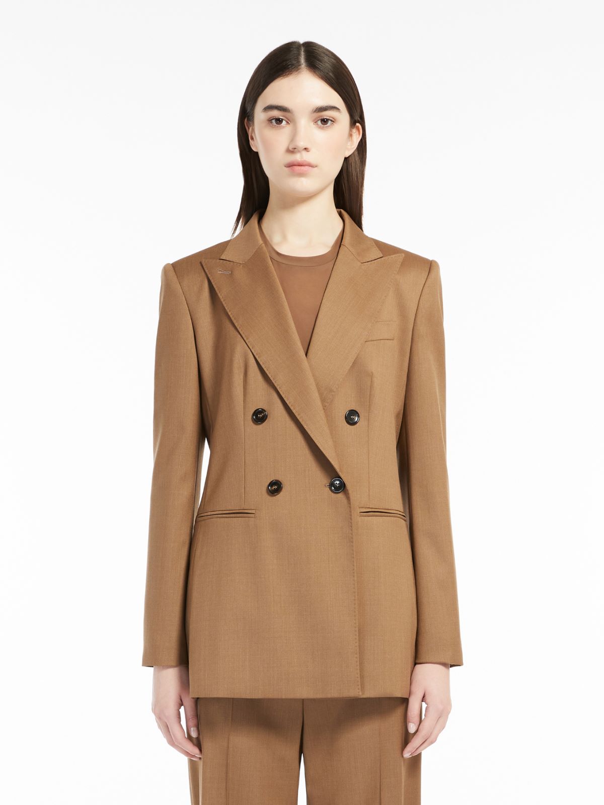 Wool blazer - TOBACCO - Max Mara - 2