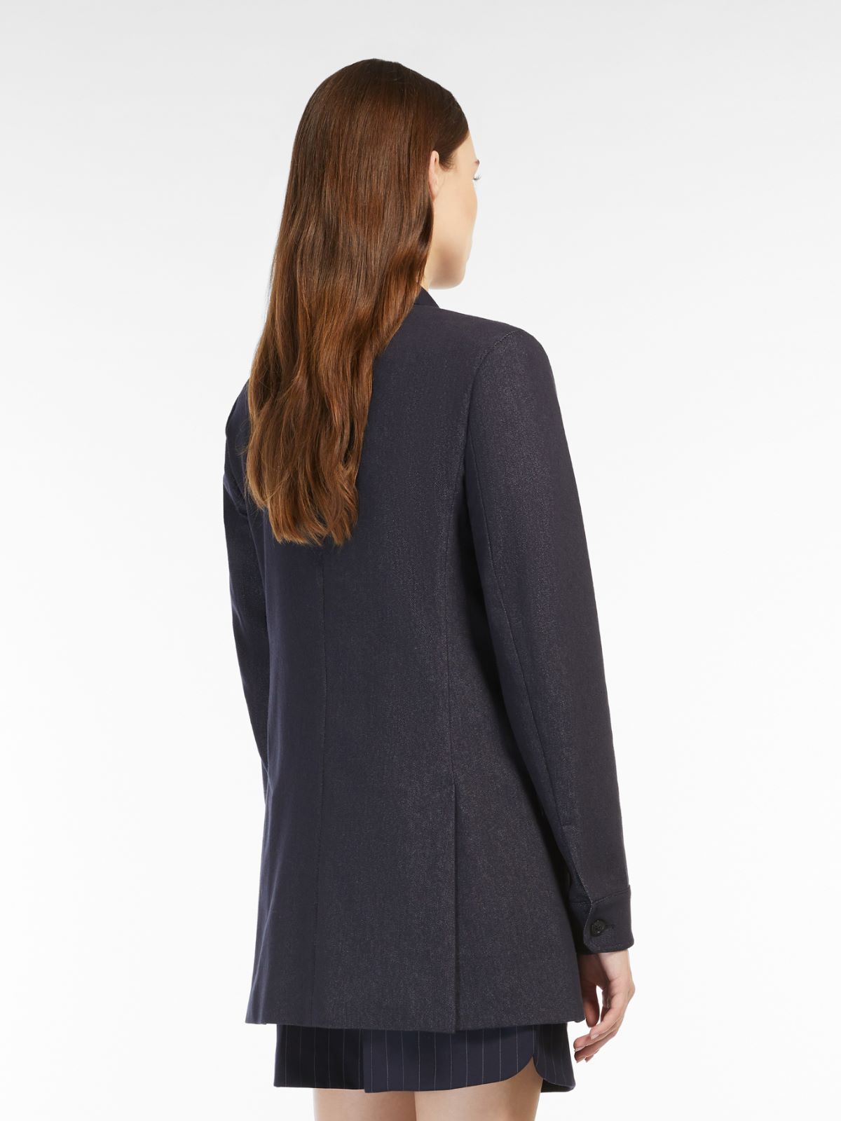 Cotton twill blazer - ULTRAMARINE - Max Mara - 3