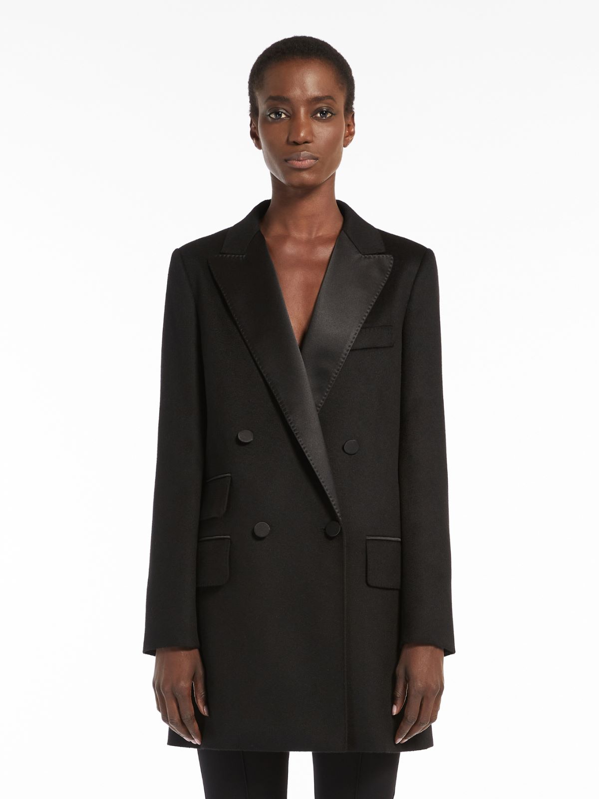 Jacke aus reinem Kamelhaar - SCHWARZ - Max Mara - 2