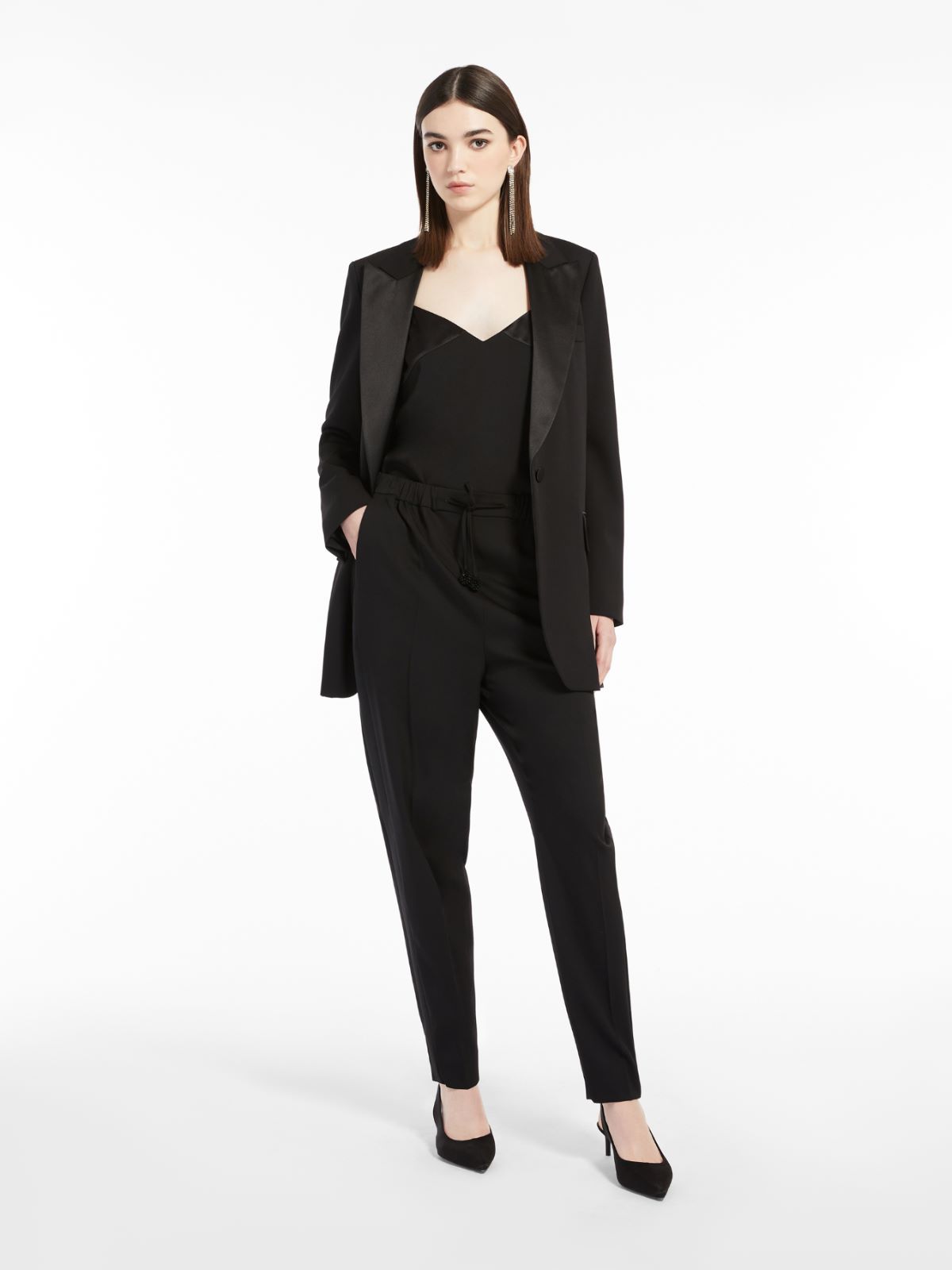 Granite-wool jacket - BLACK - Max Mara