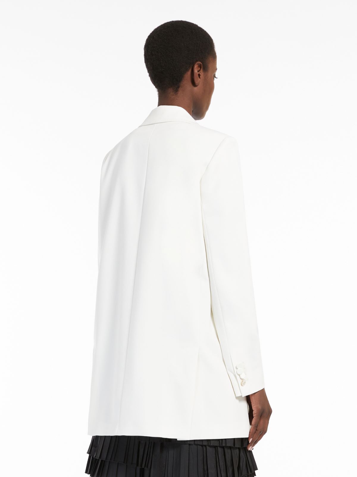 Granite-wool jacket - WHITE - Max Mara - 3