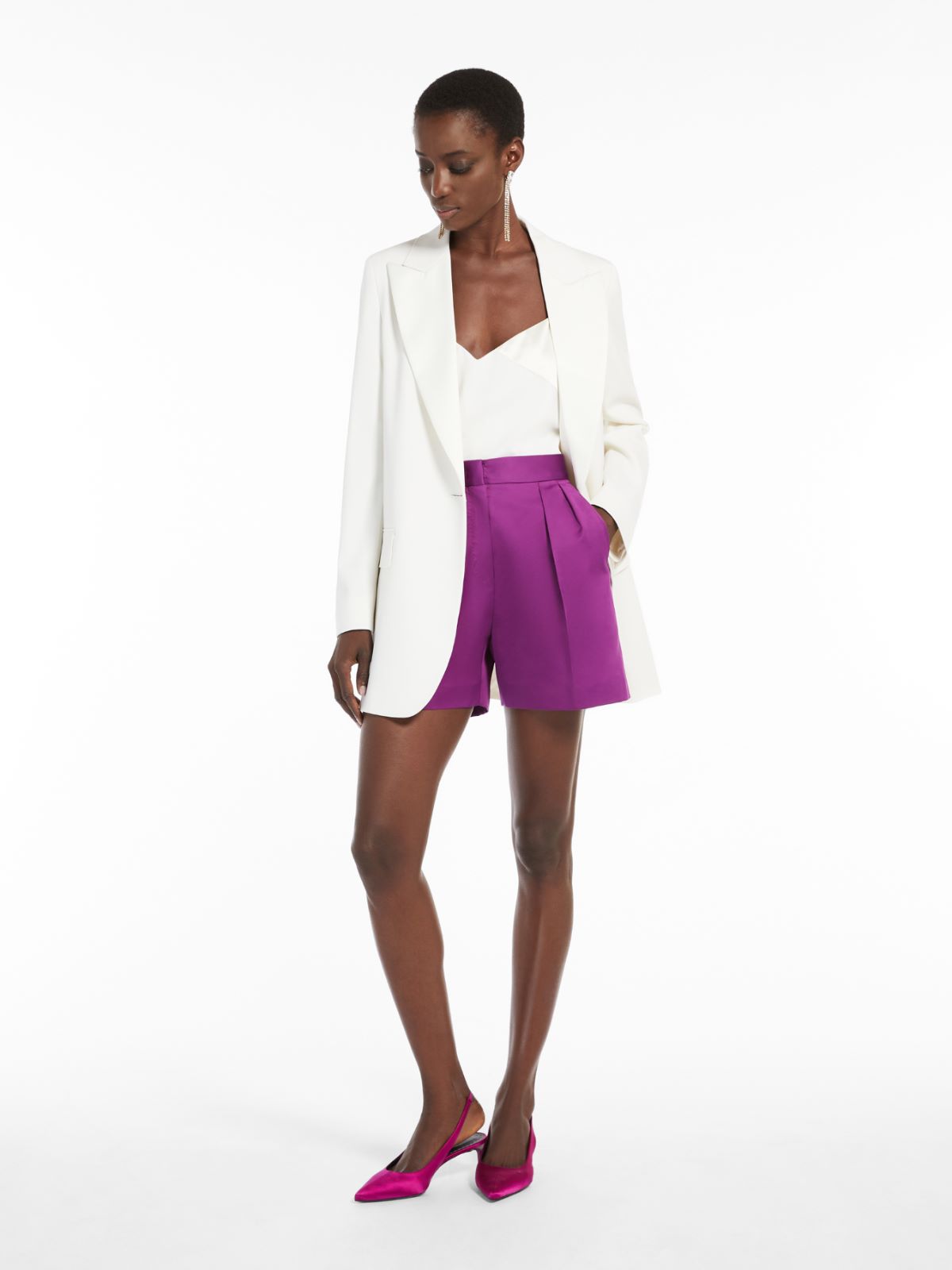 Granite-wool jacket - WHITE - Max Mara